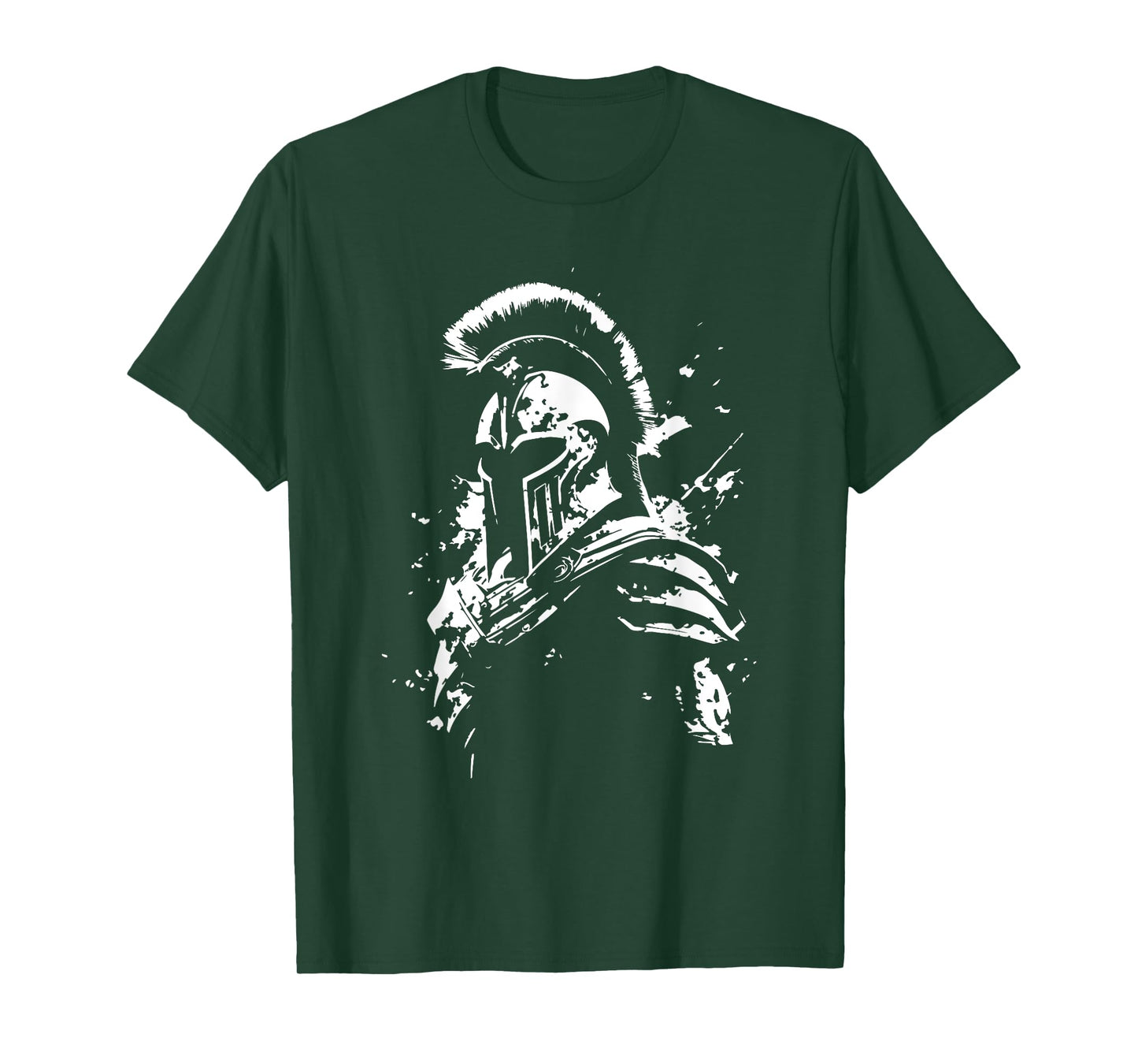 Leonidas Spartan Helmet Gym Sparta Workout Greek Warrior T-Shirt