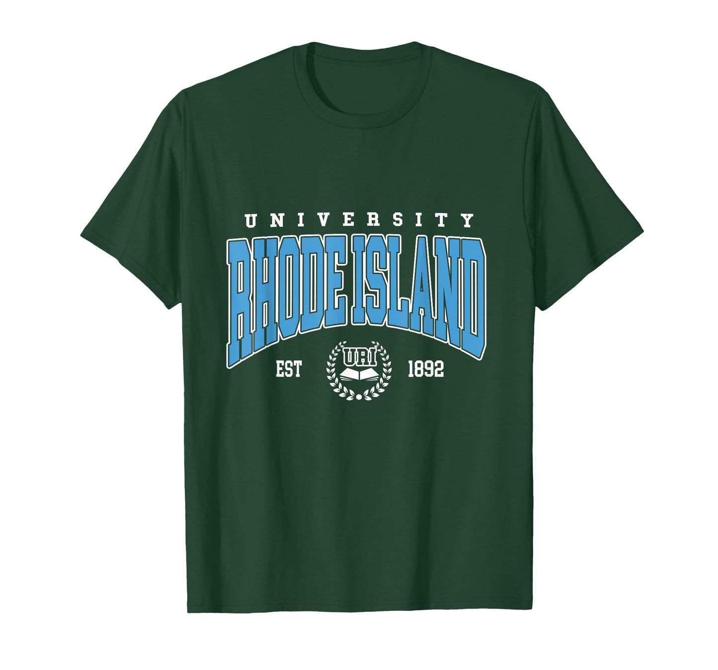 Rhode Island Vintage University Arch Tee for Men & Women T-Shirt