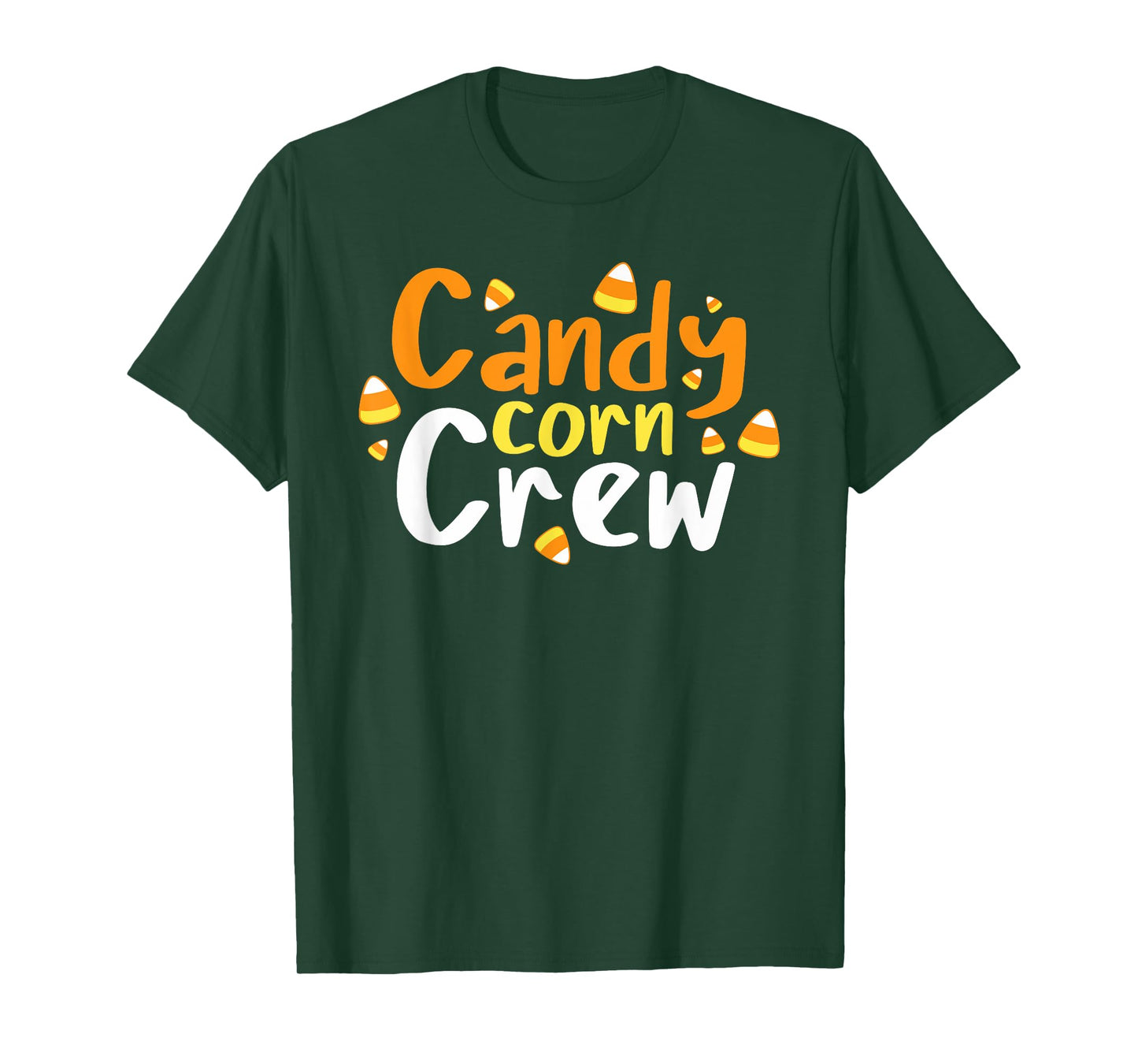 Candy Corn Crew Funny Halloween T-Shirt