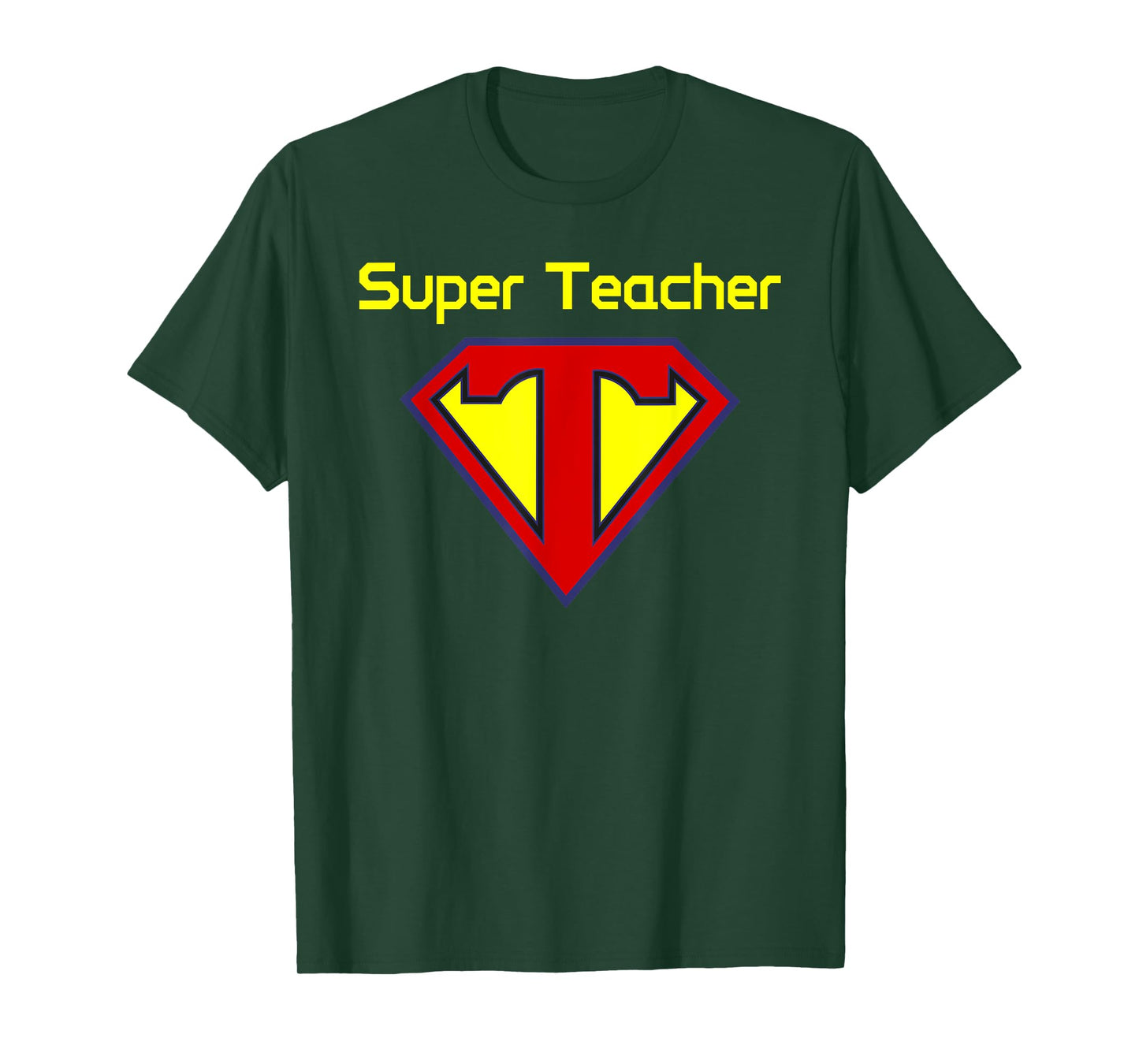 Superteacher Superhero Funny Teacher T-Shirt
