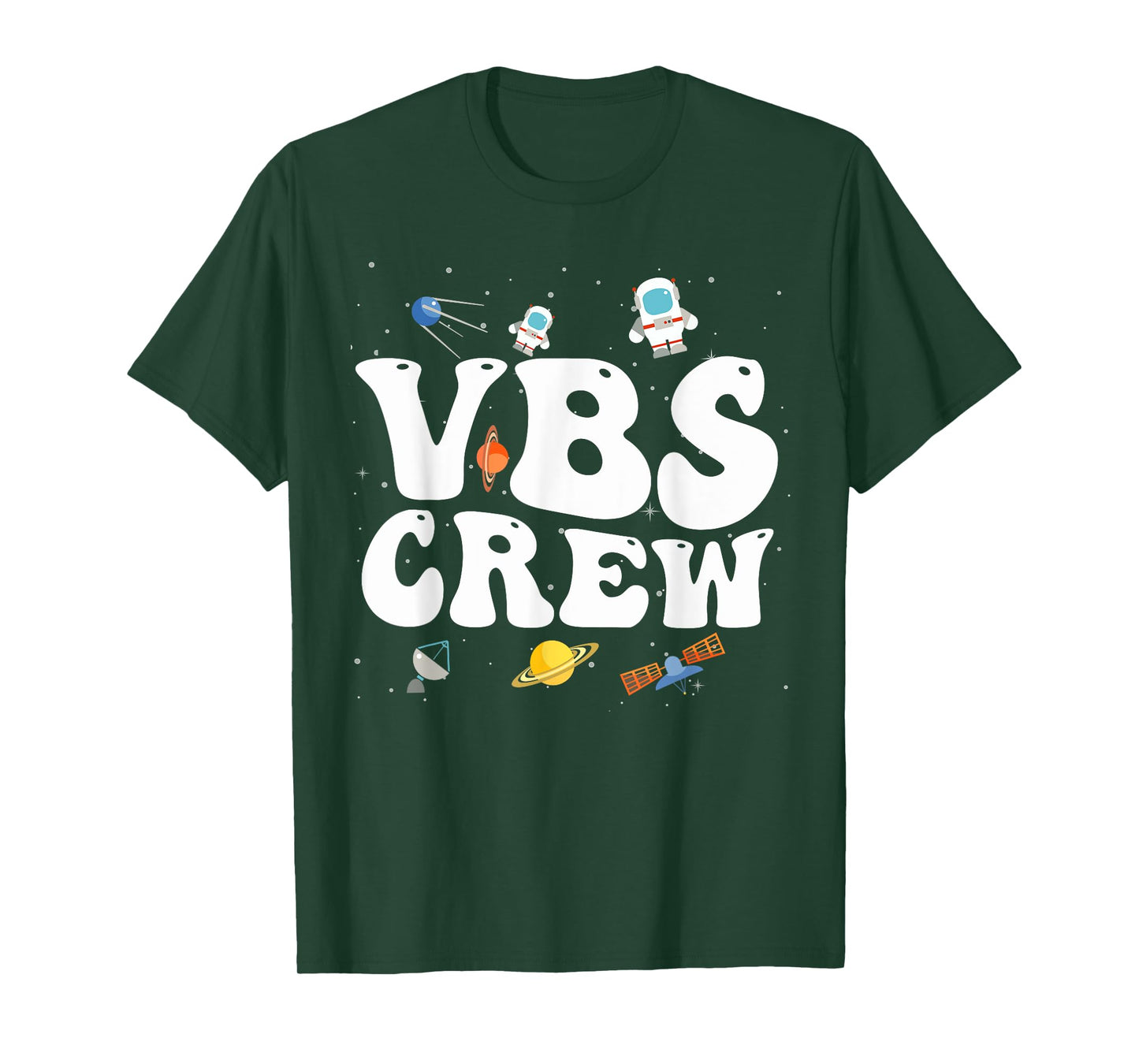 Space VBS Crew Vacation Bible VBS Teacher Christian School T-Shirt
