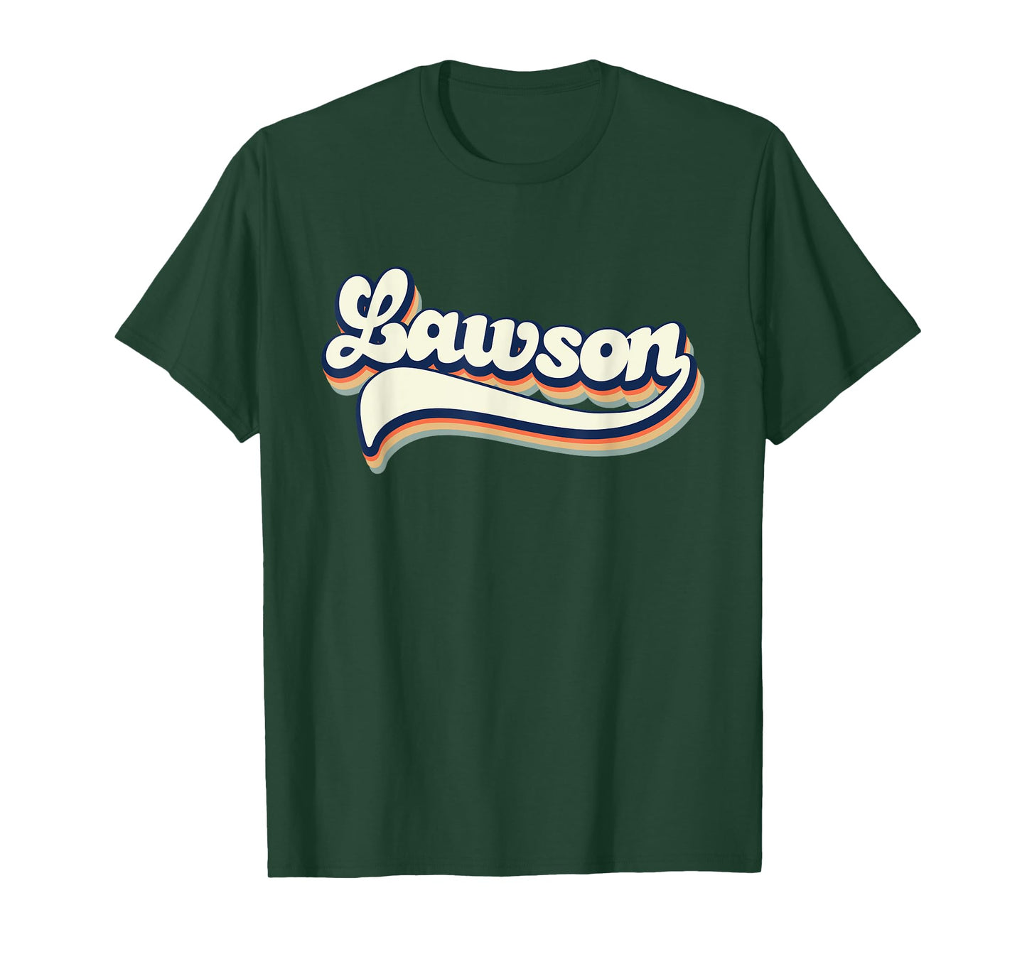 Family Name Lawson Retro Vintage Style Personal Name Lawson T-Shirt