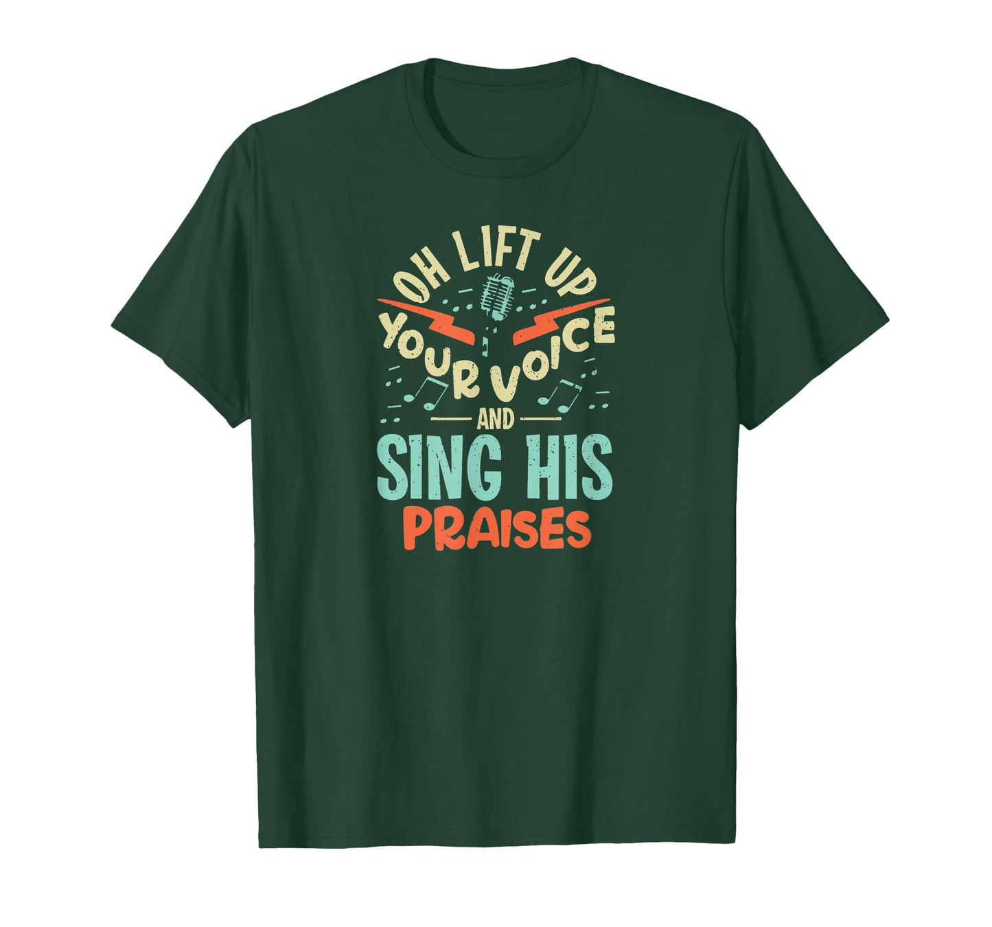 Christian Music Quote Inspirational Choir Singer or T-Shirt