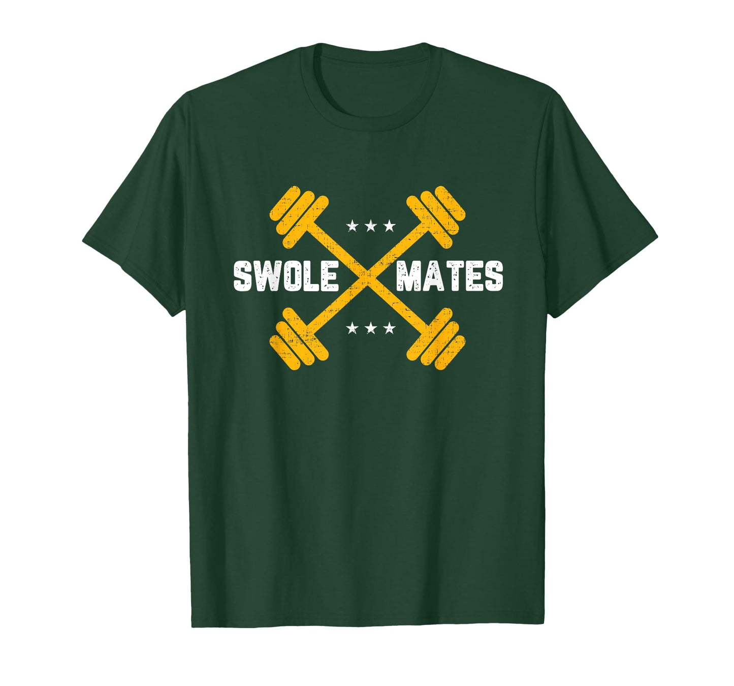 Swole Mates - Funny Gym Weightlifting Exercise T-Shirt T-Shirt