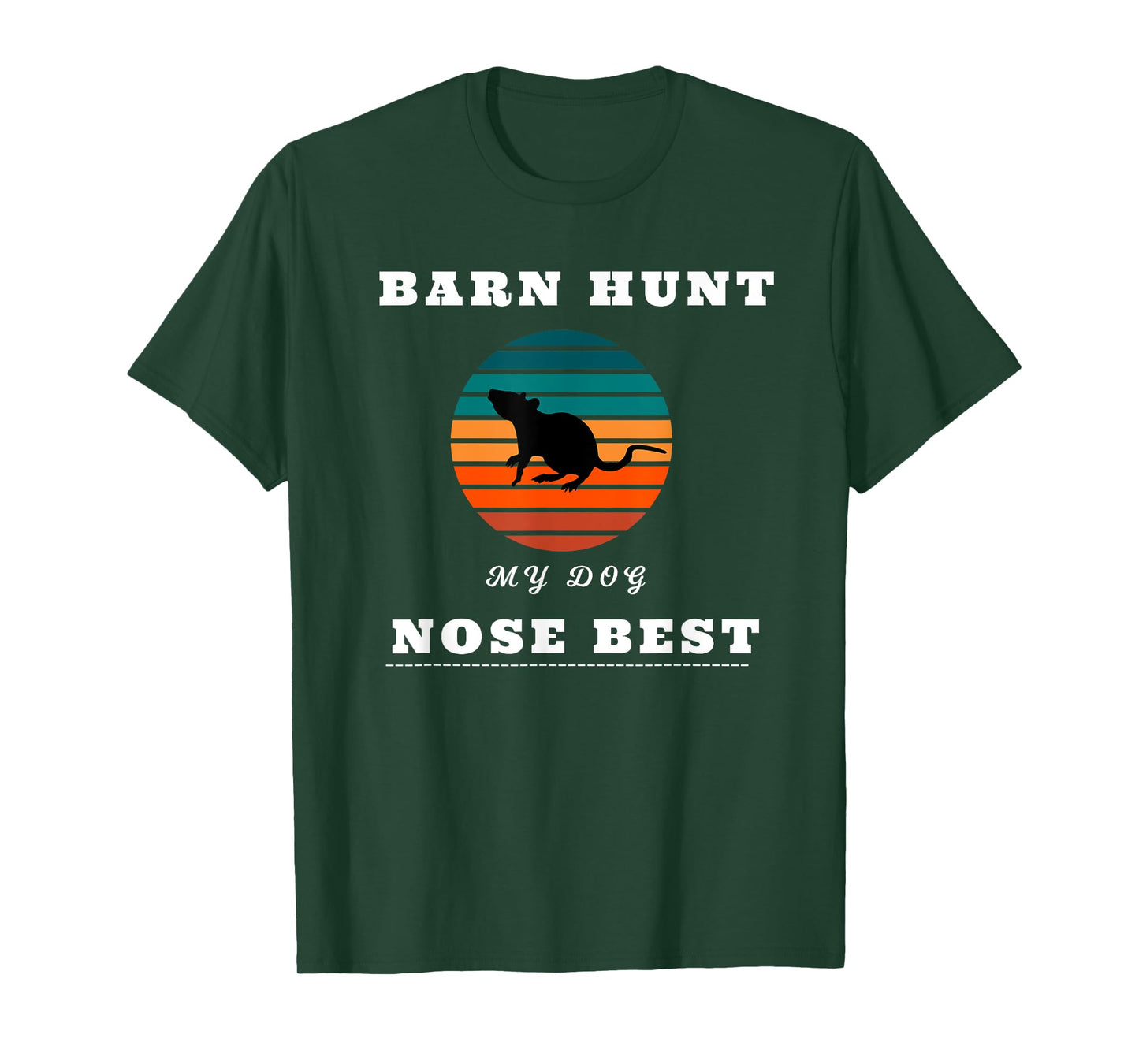 Barn Hunt Canine Rat Hunting Training Gear Teamwork T-Shirt