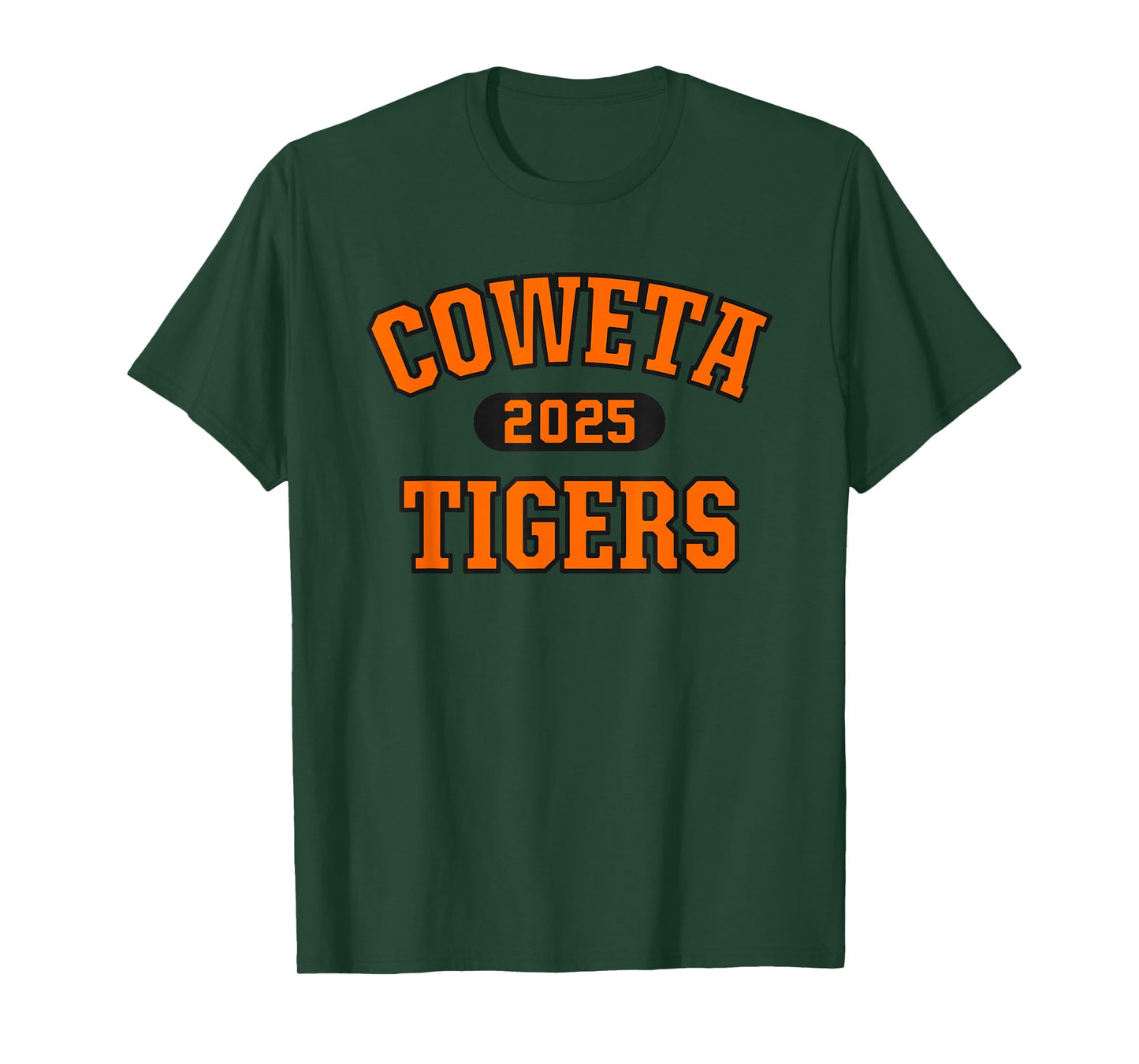 Coweta Tigers High School Arch 2025 T-Shirt