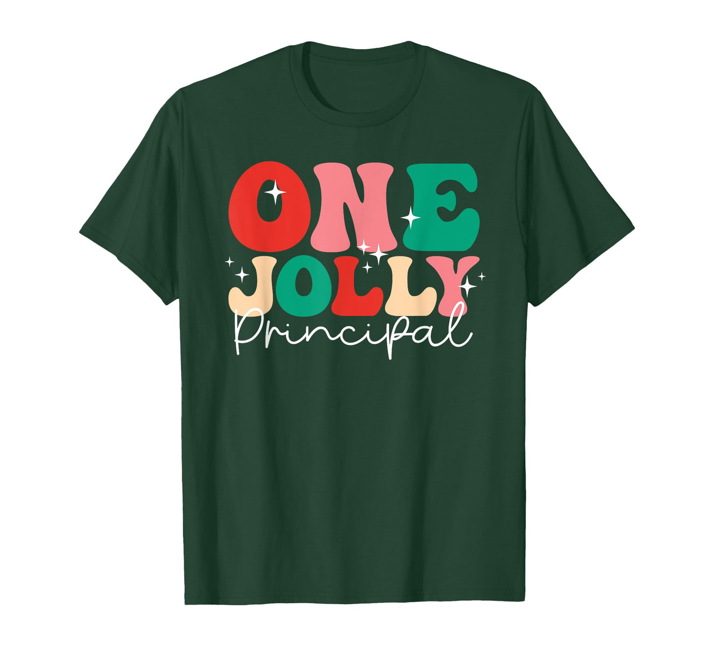 One Groovy School Family Group Holly Merry Shirts Unisex Adults Kids Retro Casual Black Short Sleeve Small U-Neck T-Shirt