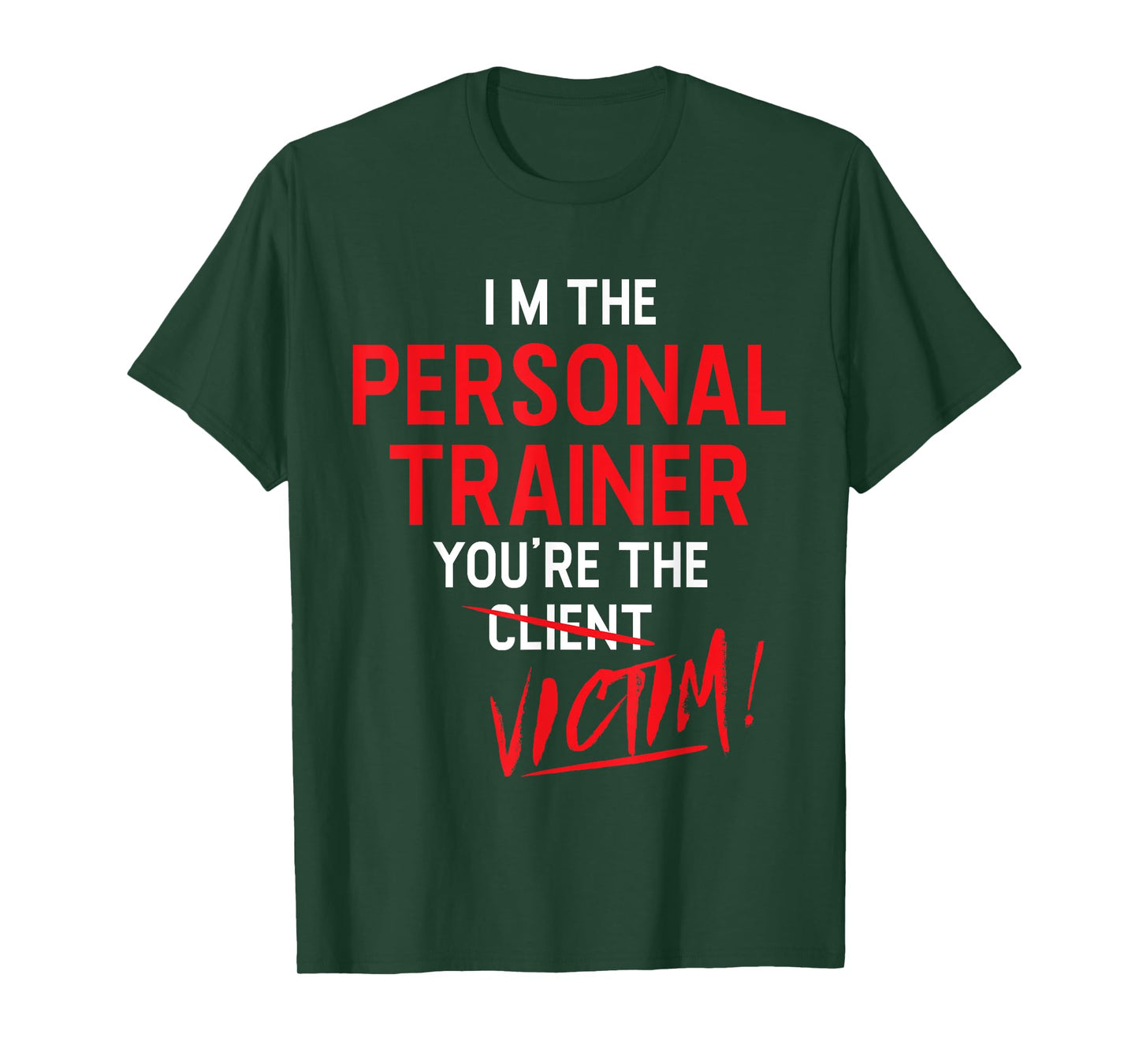 Fitness Trainer Gift Gym Workout Personal Trainer T-Shirt