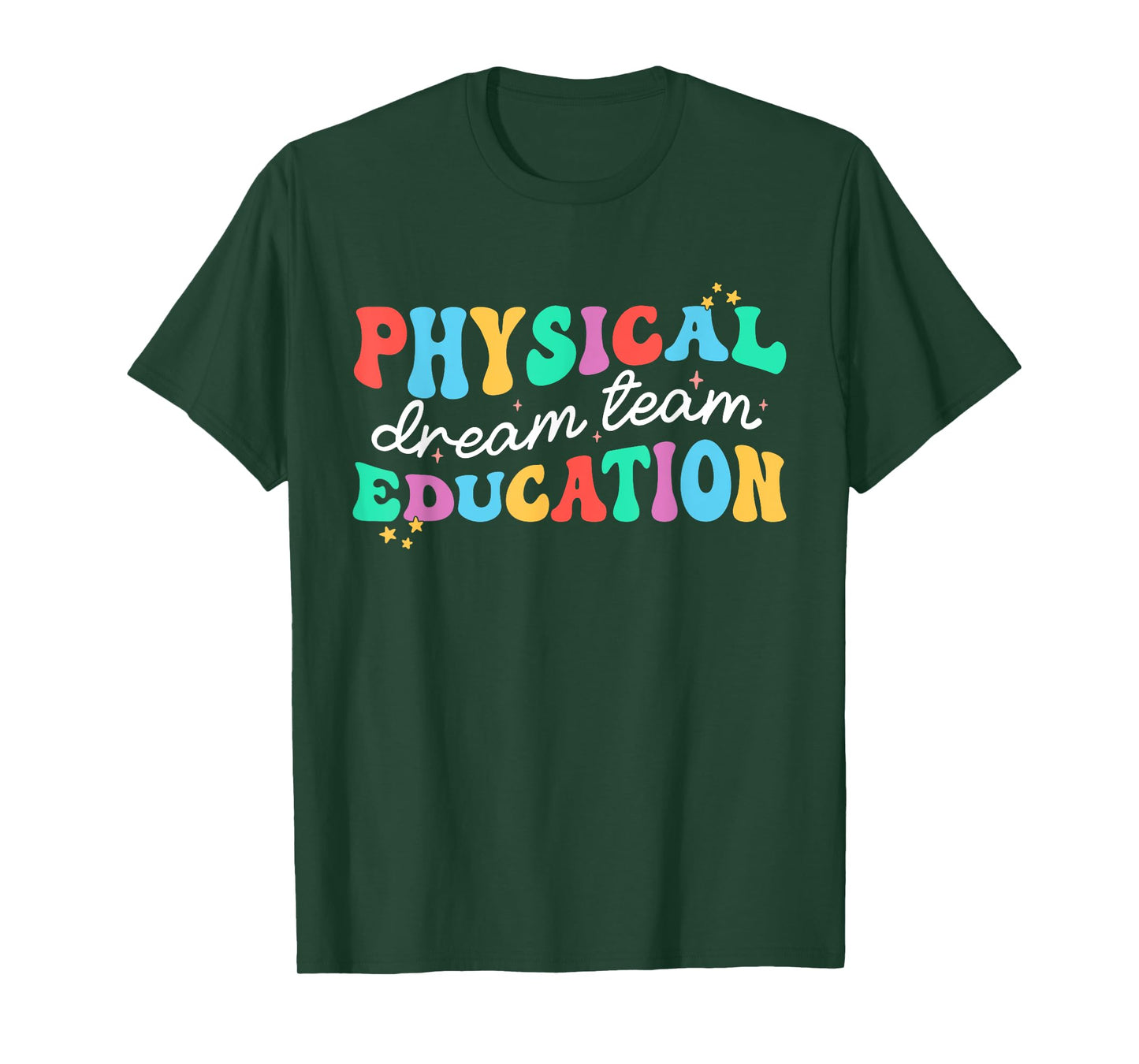 Retro Physical Education Dream Squad Team PE Teacher Women T-Shirt