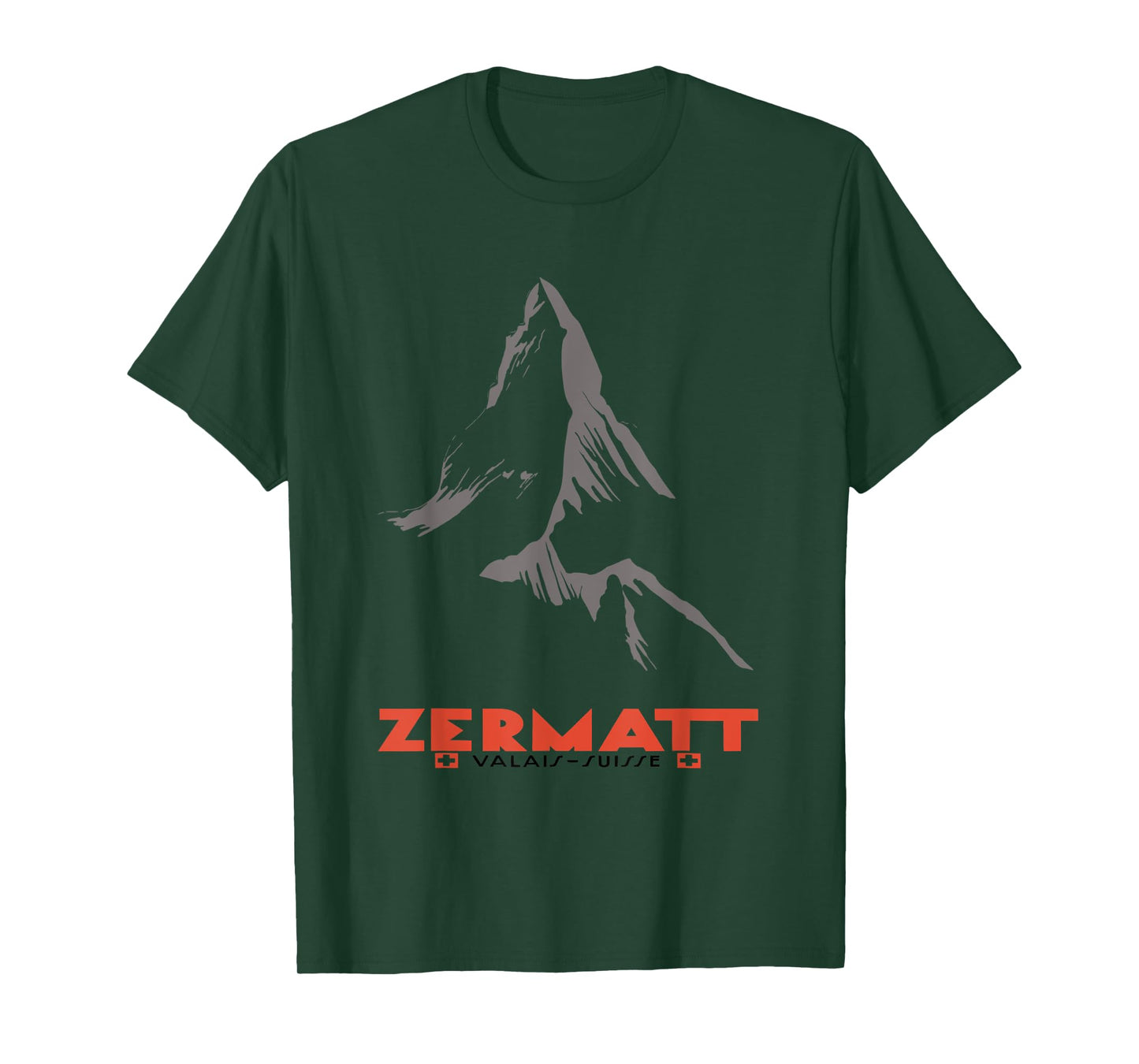 Moutain In Zermatt, Valais, Switzerland T-Shirt