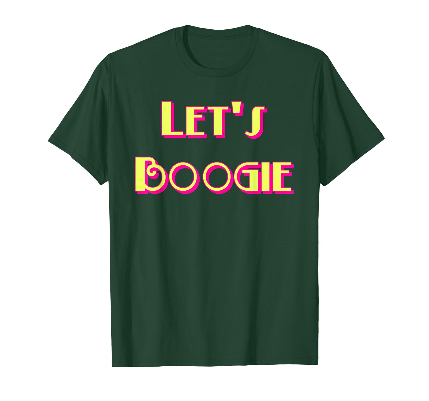 Let's Boogie 70s Disco Era T-Shirt