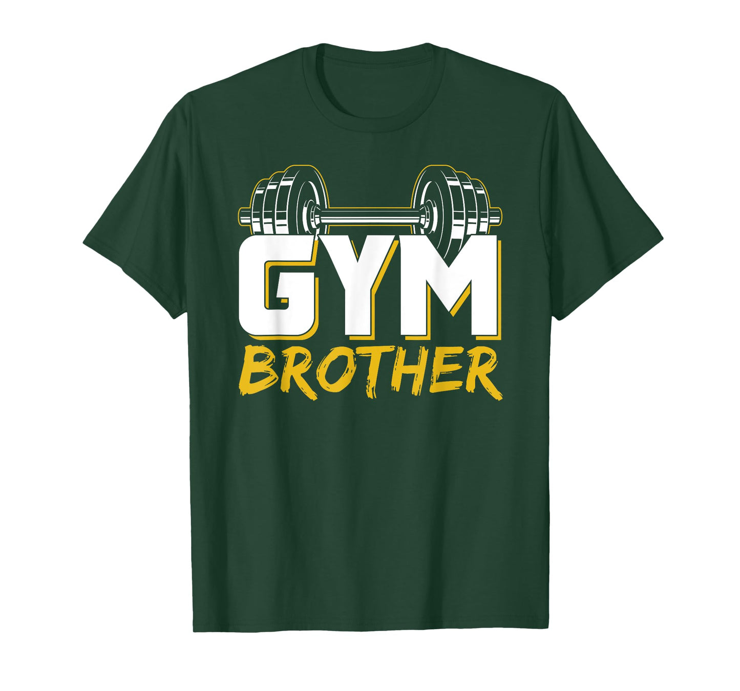 Gym Brother Training Fitness Workout Weightlifting T-Shirt