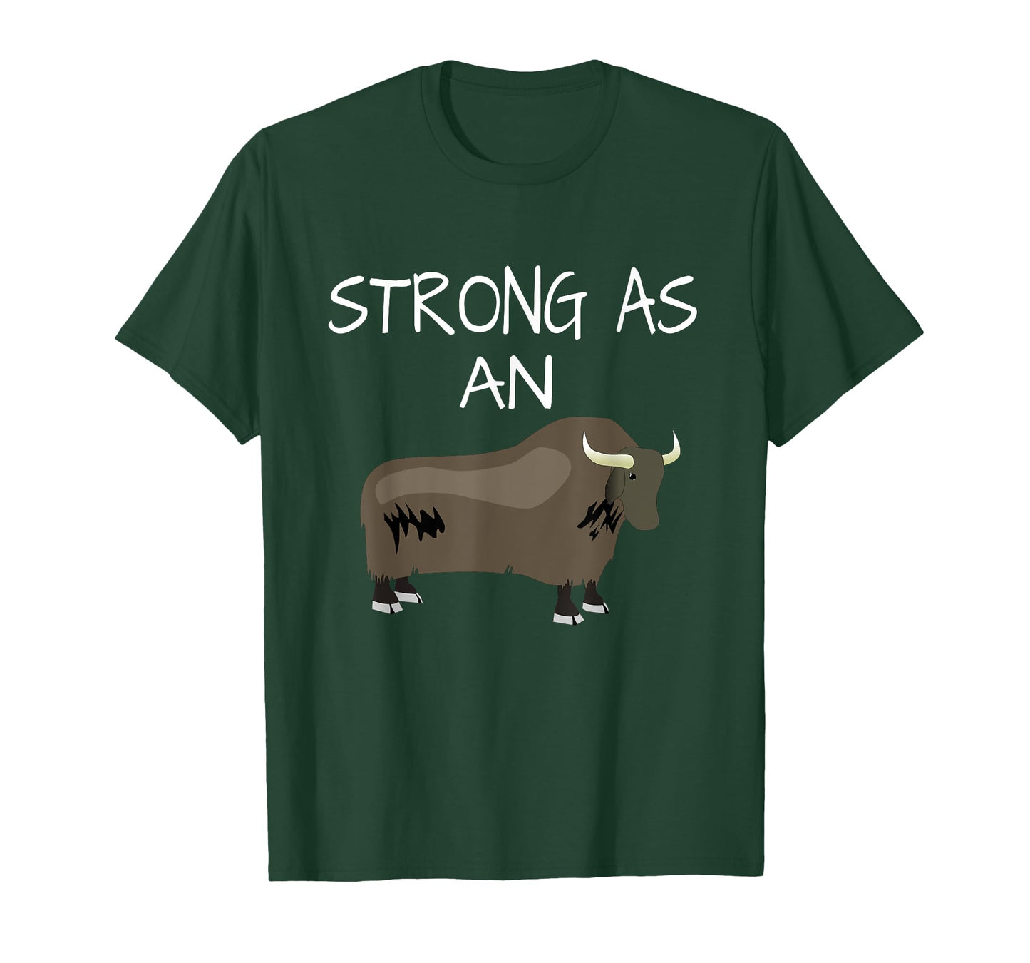 Strong As An Ox - Strongman Bodybuilder T-Shirt T-Shirt