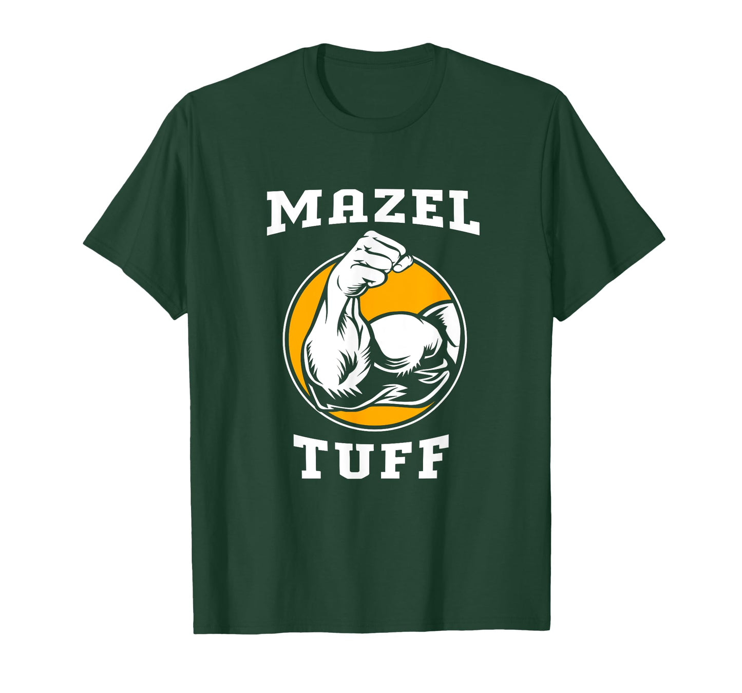 Funny Hanukkah Jew Workout Gym For Men Mazel Tuff T-Shirt