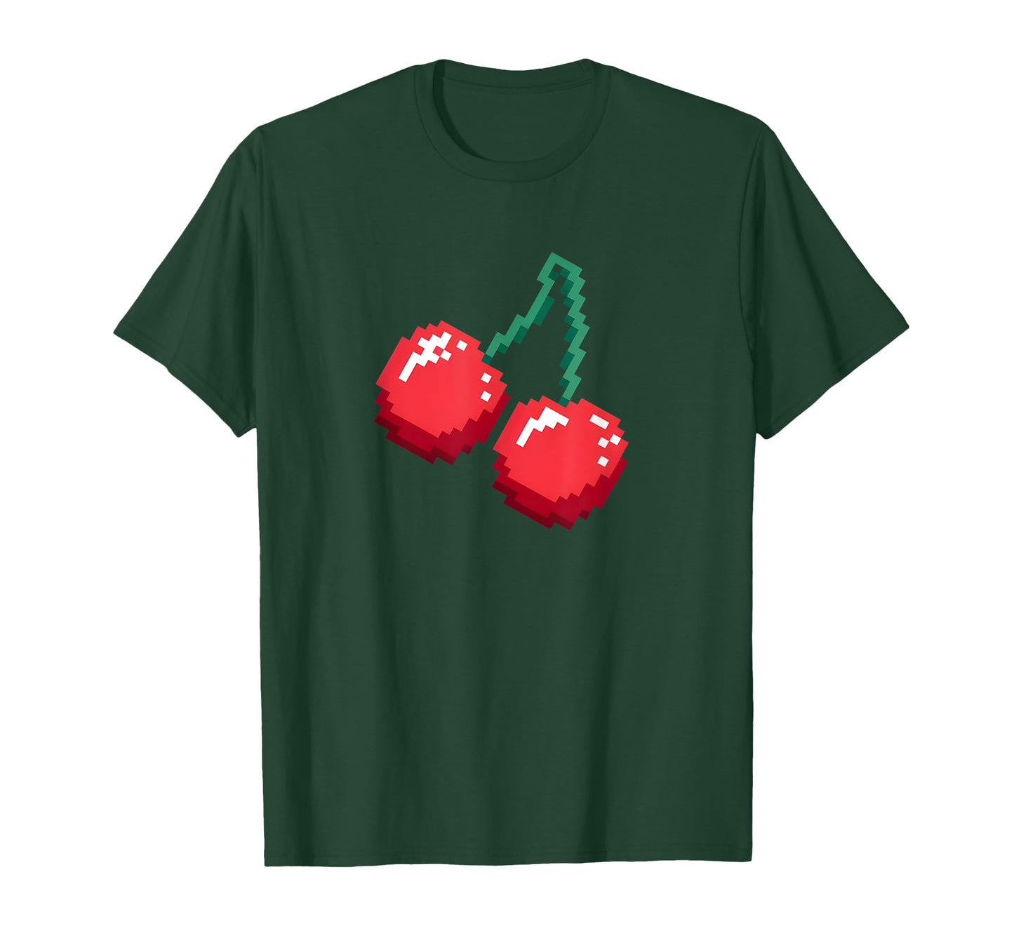 Pixel Cherries 80s Video Game Halloween Costume T-Shirt