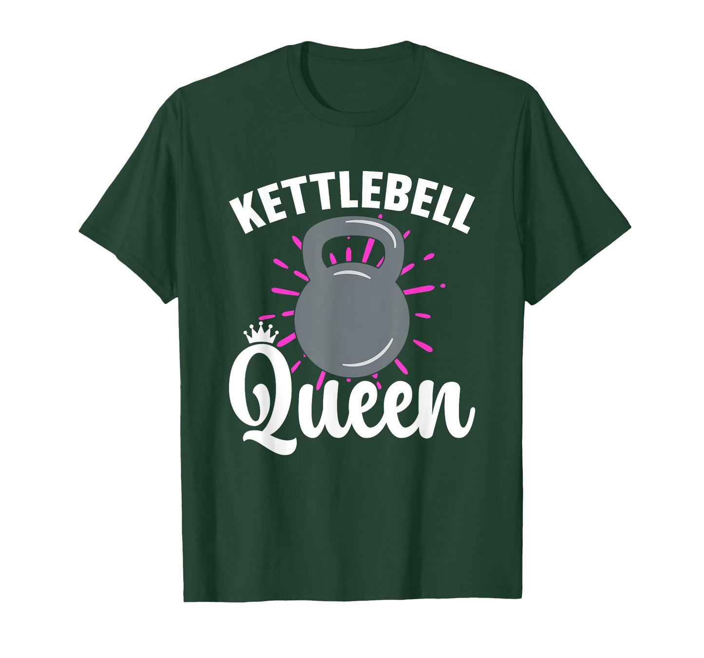 Kettlebell Queen Workout Fitness Training Kettlebell T-Shirt