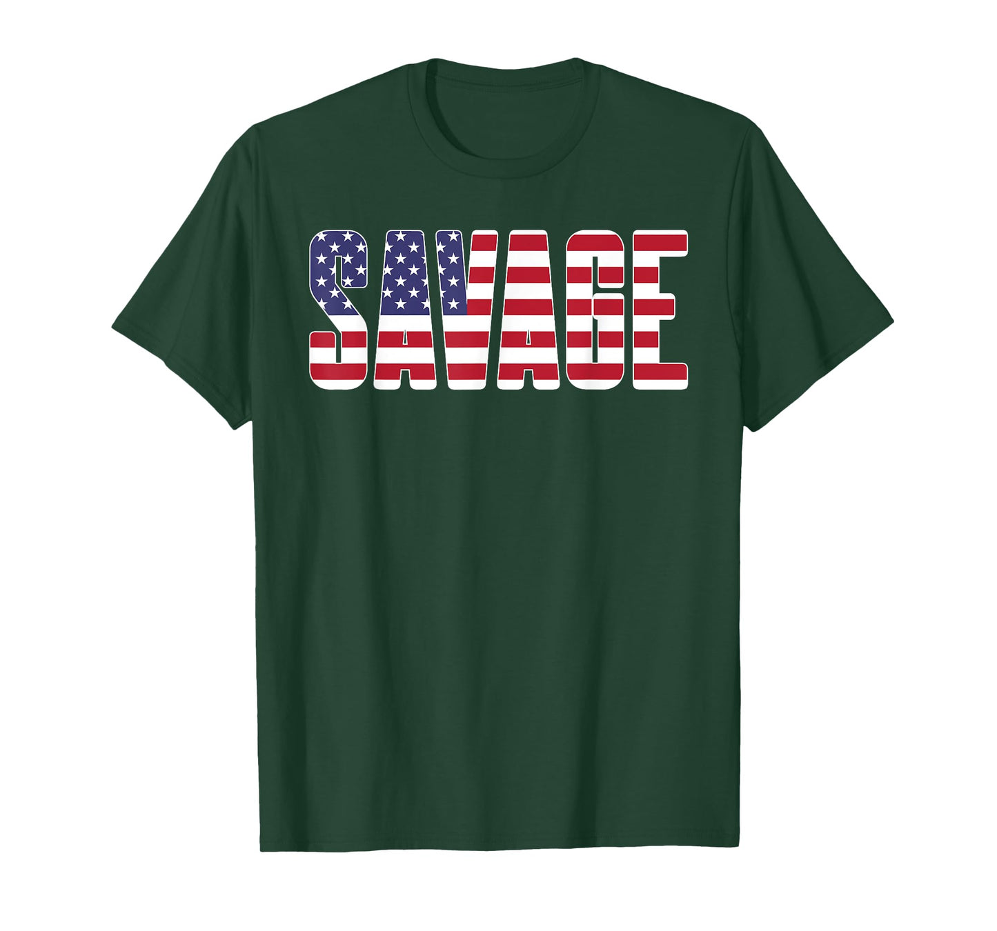 Savage T-Shirt - Awesome American Lifting USA Gym Strong Tee