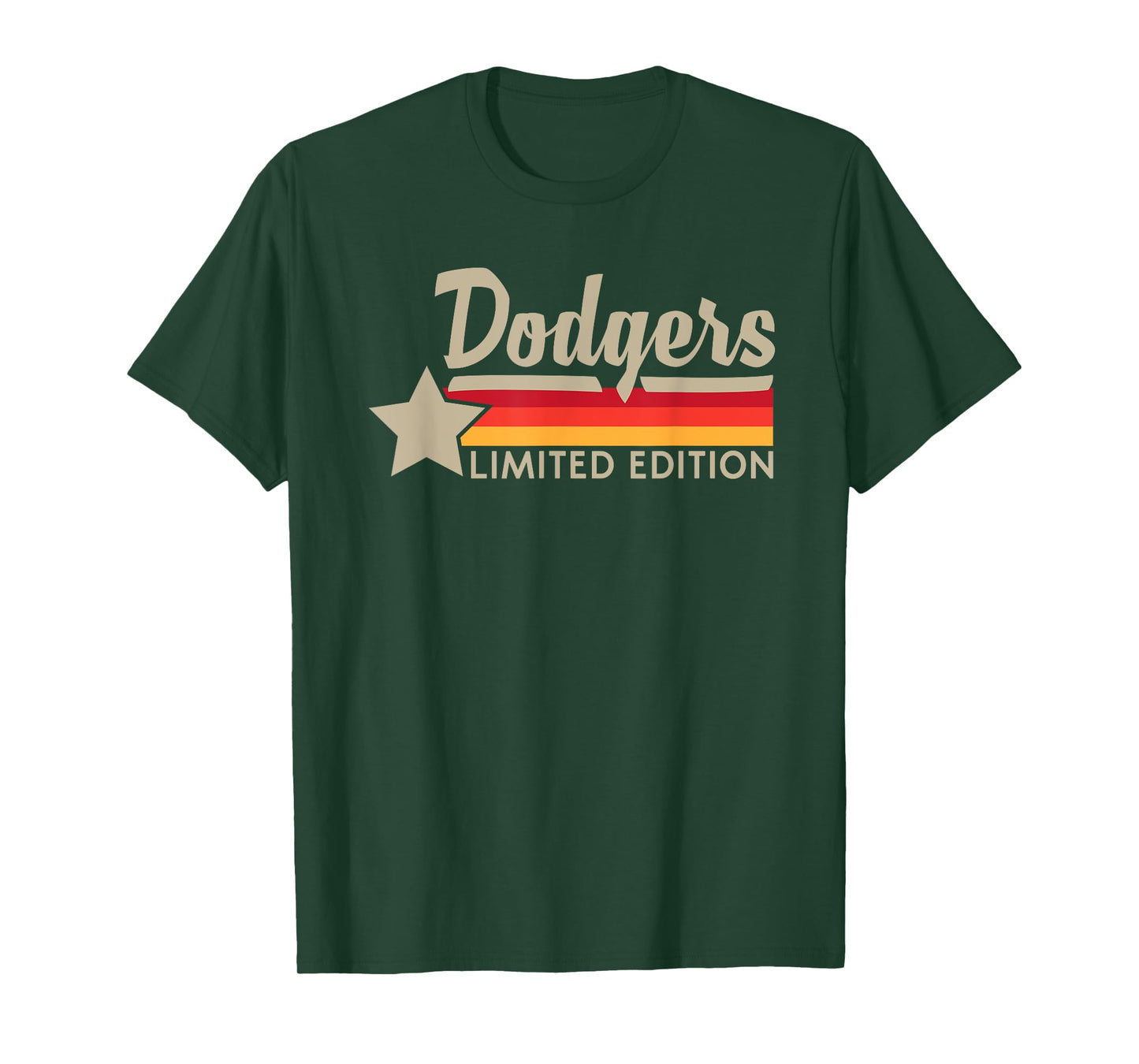 Vintage Dodgers Name Throwback Retro Men Women T-Shirt