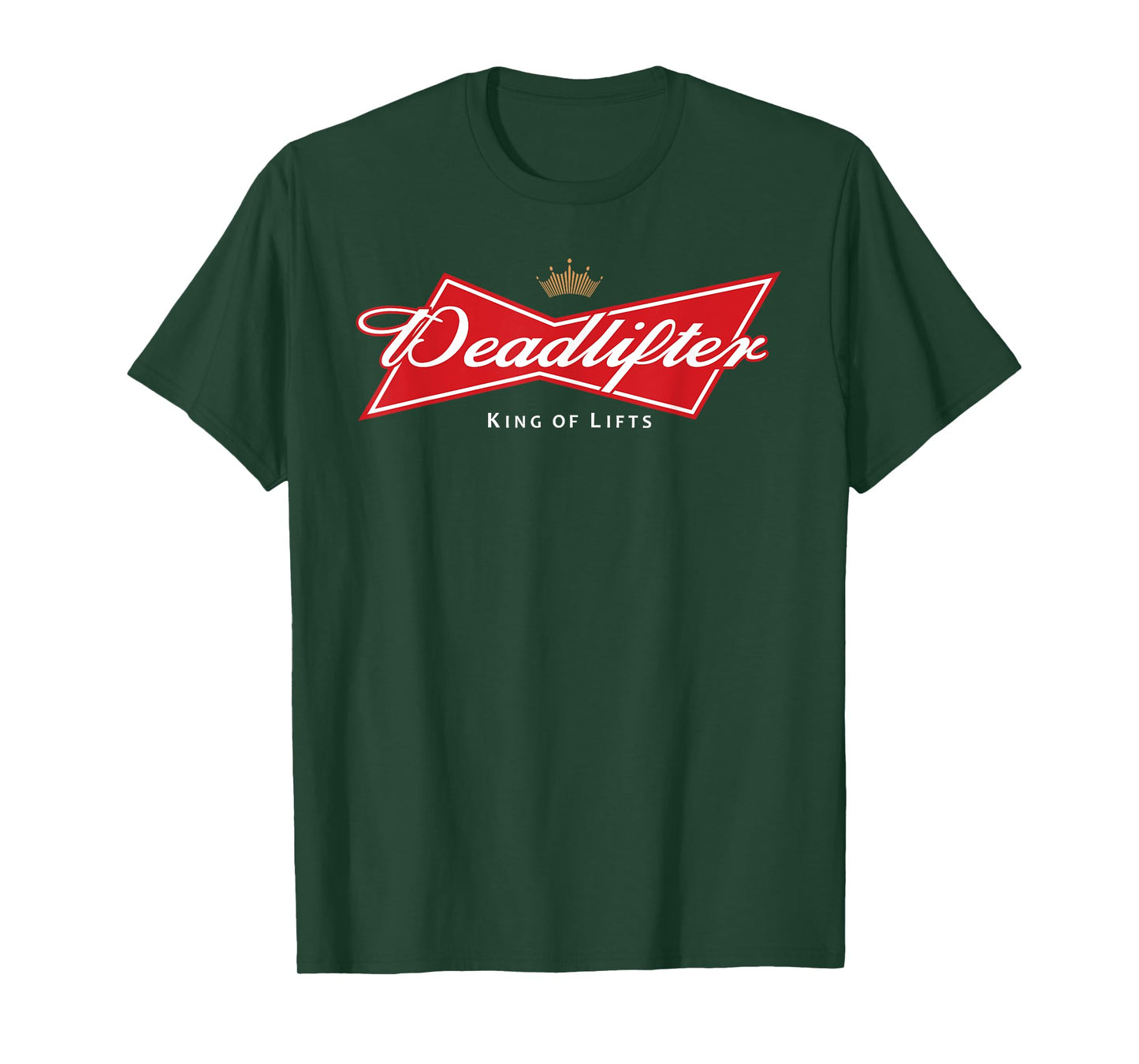 Deadlifter Gym and Beer Lovers Men and Women King Of Lifts T-Shirt