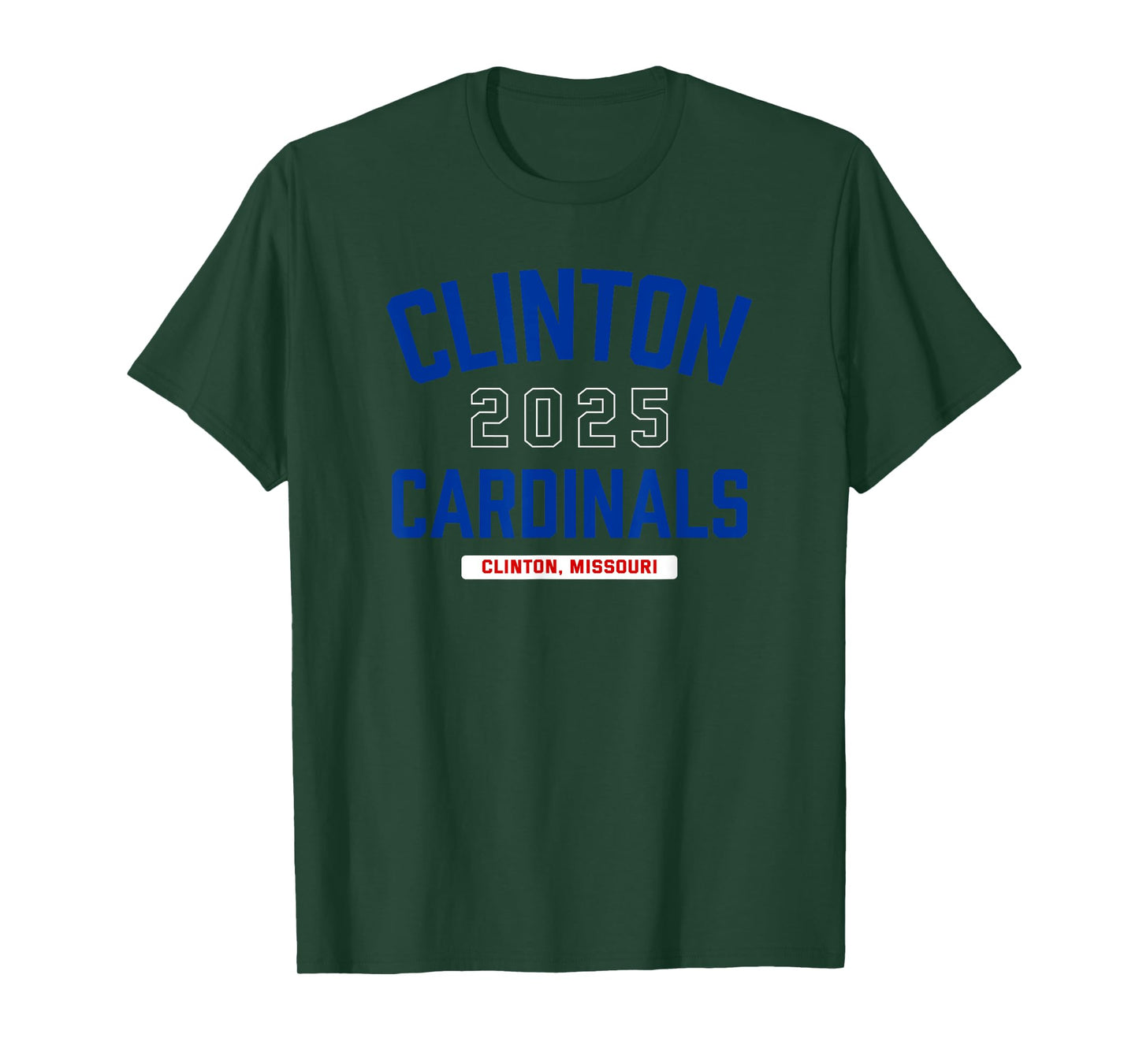 Clinton Cardinals Clinton, Missouri 2025 T-Shirt