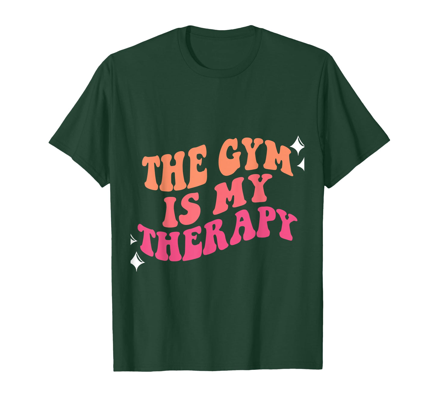 Funny Gym Workout Motivational This Is My Therapy T-Shirt