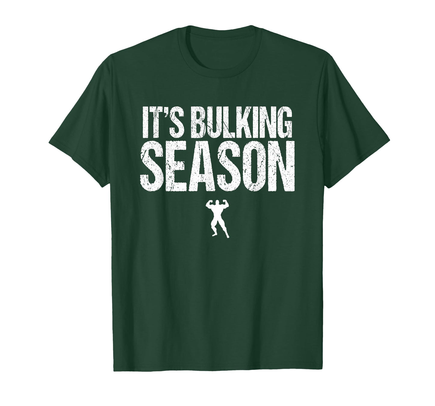 Bodybuilding Shirts & Gifts It's Bulking Season Shirt | Funny Unisex-Adult Black T-Shirt