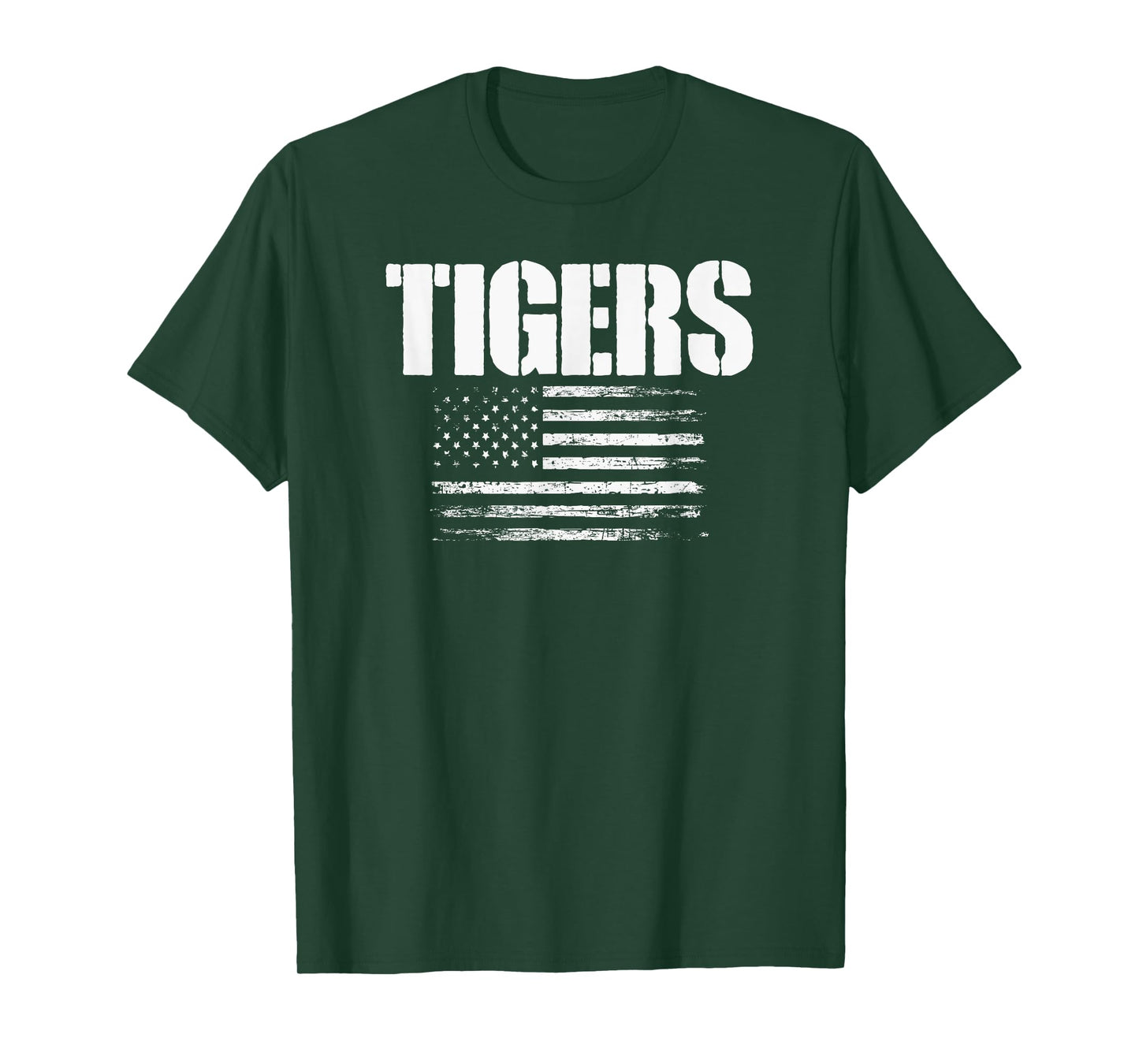 Wills Point Tigers USA Flag Pride T-Shirt