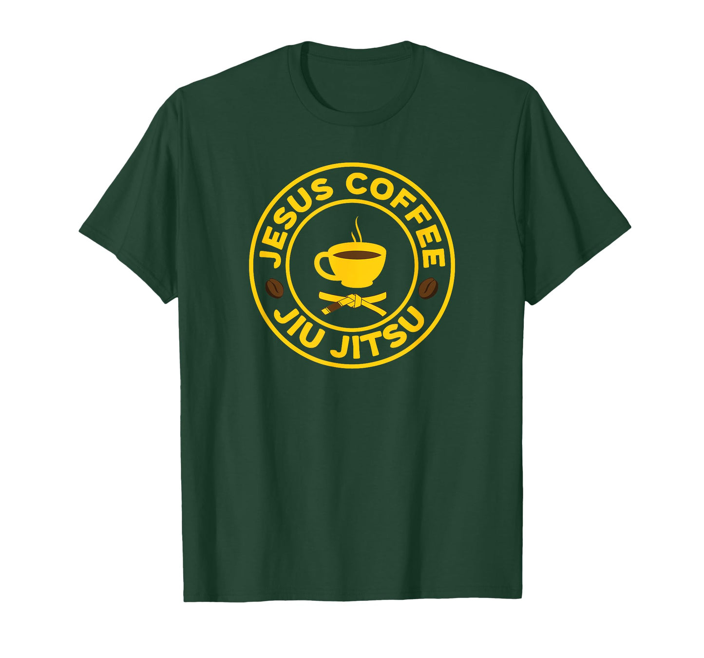 Jesus Coffee and Jiu Jitsu T-Shirt