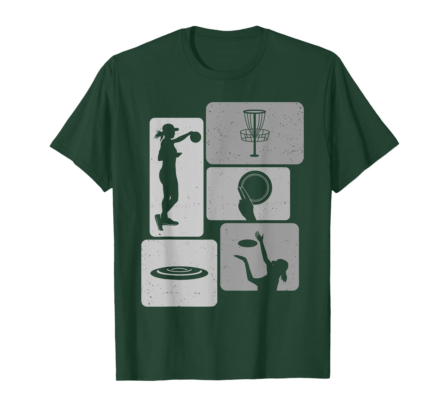 Funny Disc Golf Player Cool Flying Disk Sports Enthusiast T-Shirt