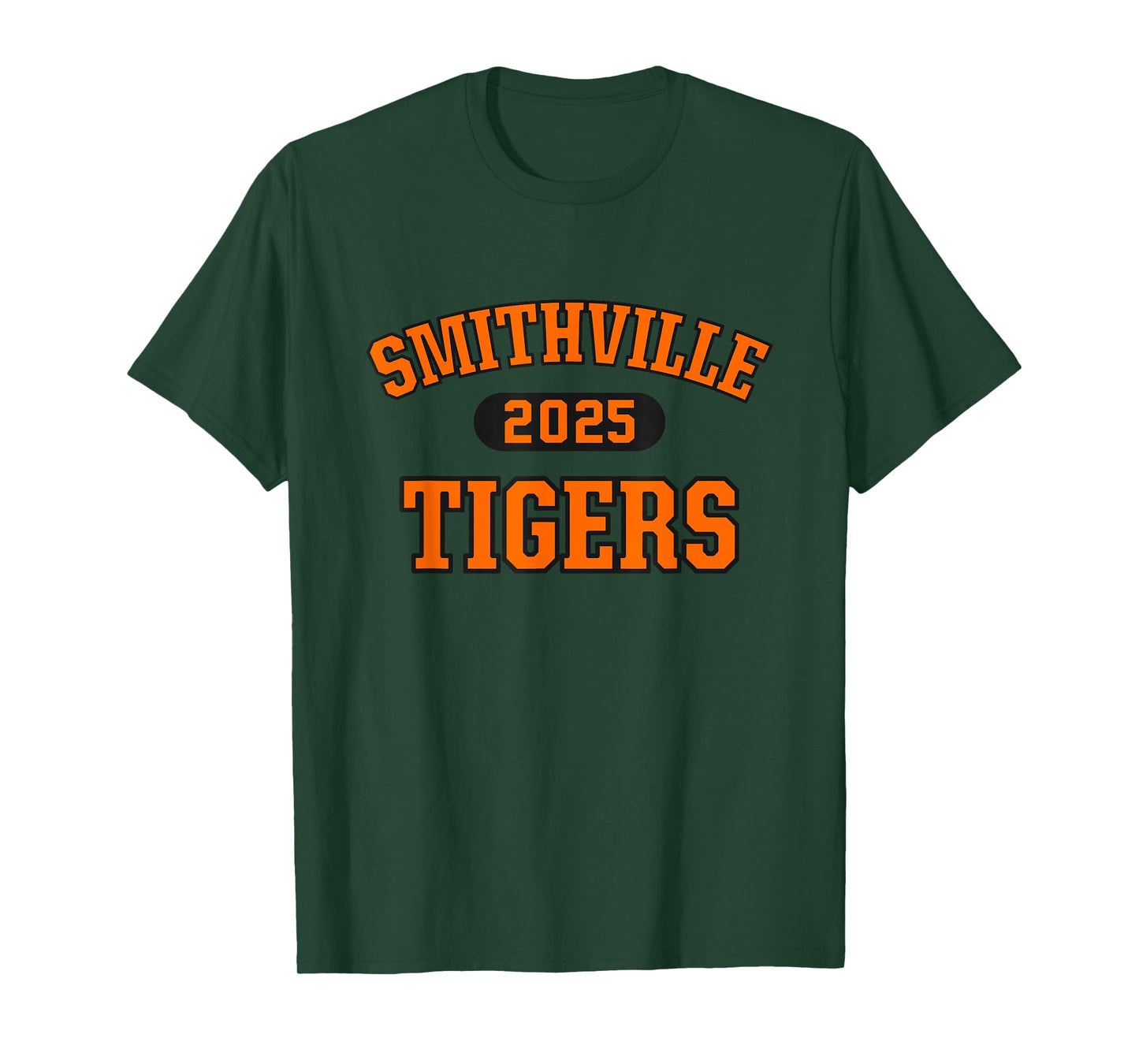 Smithville Tigers High School Arch 2025 T-Shirt
