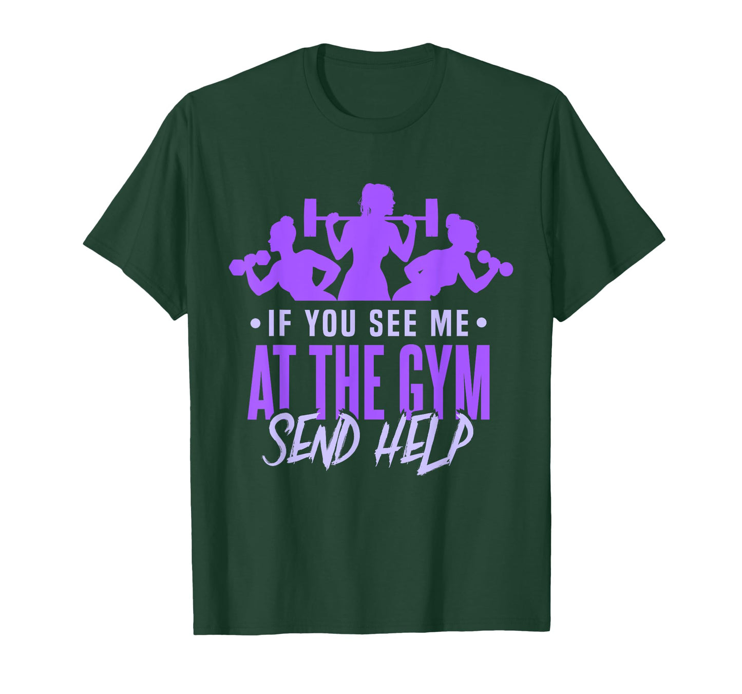 Funny Gym Fitness Workout Women Trainer T-Shirt