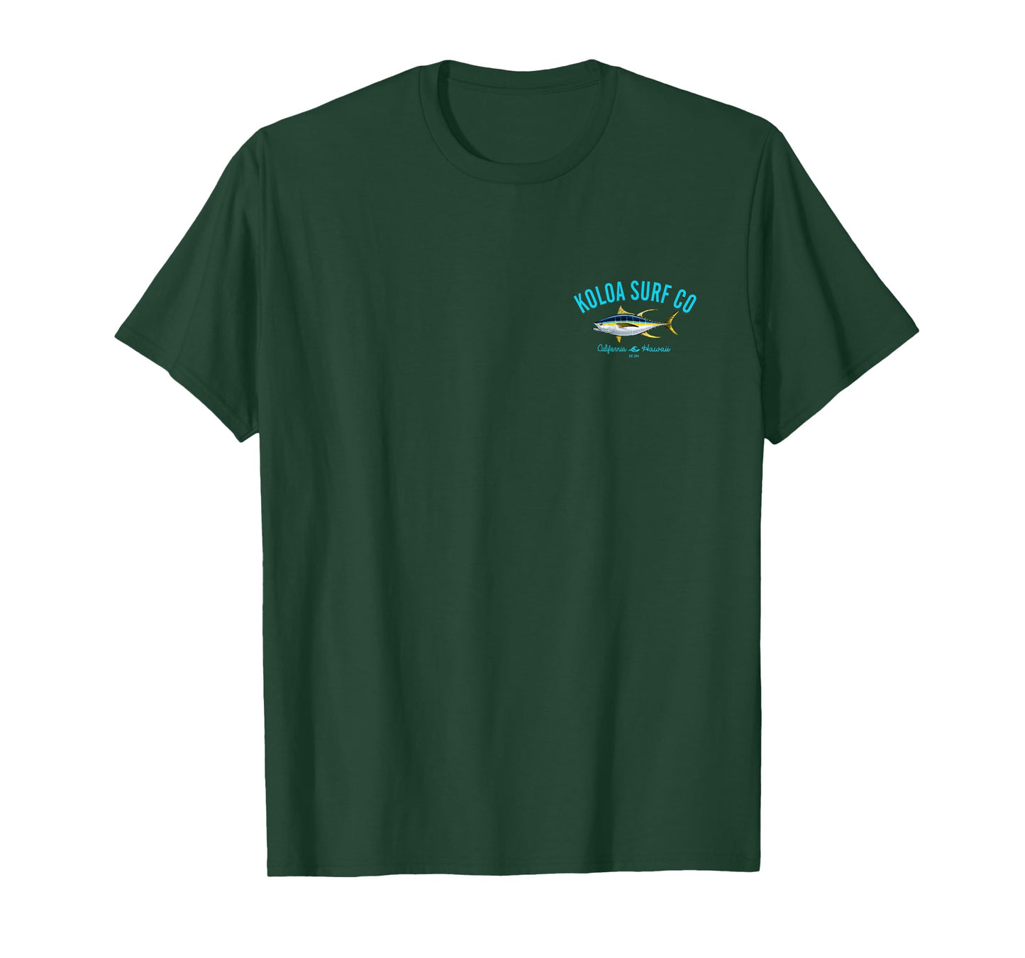 Koloa Surf Yellow Fin Tuna Logo Lightweight, Graphic T-Shirt