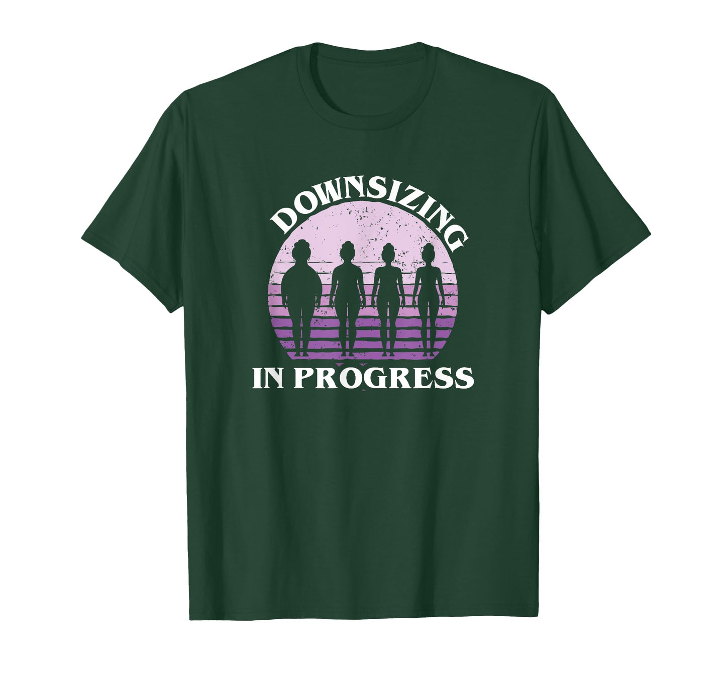 Downsizing In Progress - Gastric Bypass Surgery & Workout T-Shirt