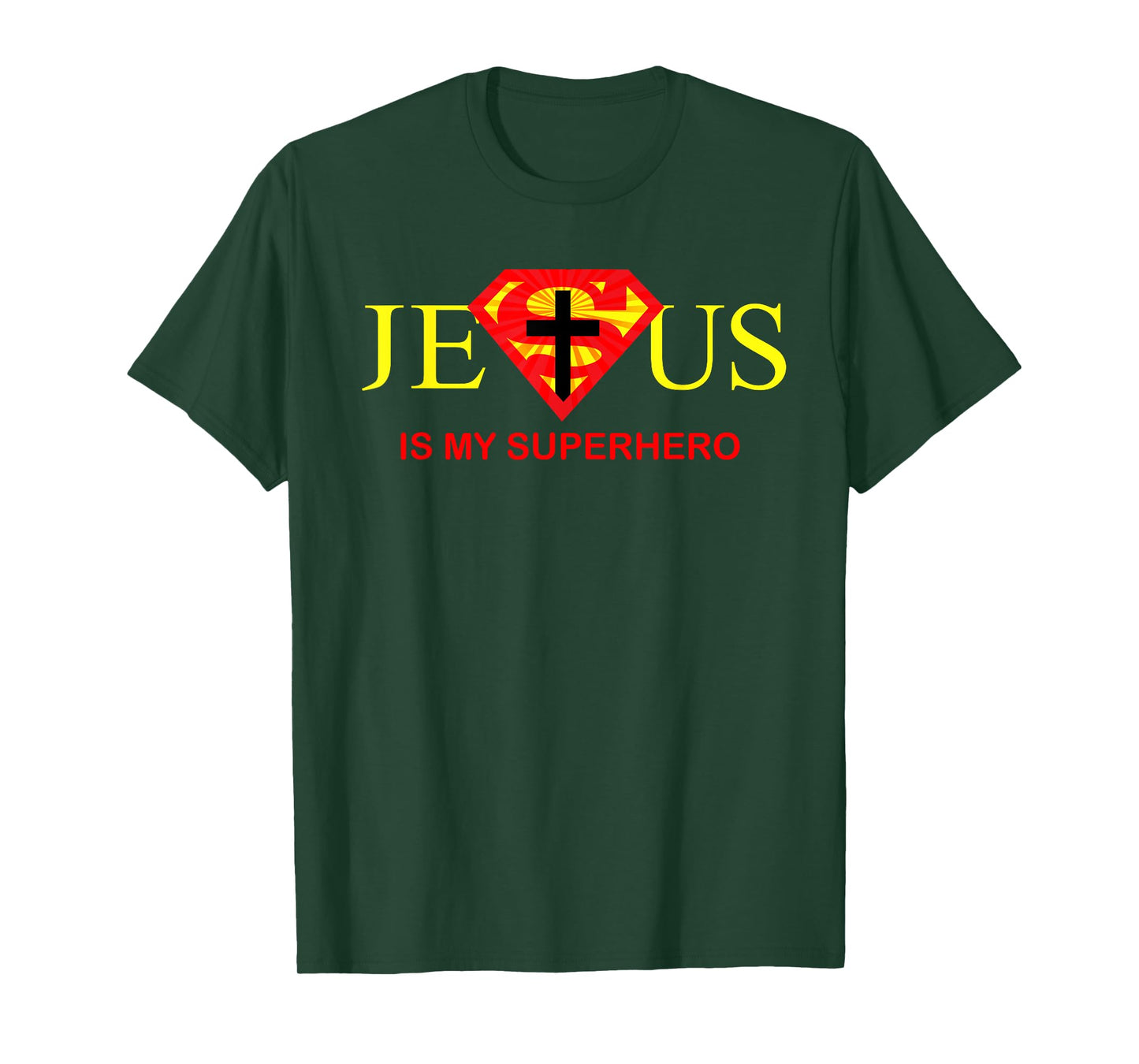 Jesus Is My Superhero Cute Powerful Christian T-Shirt