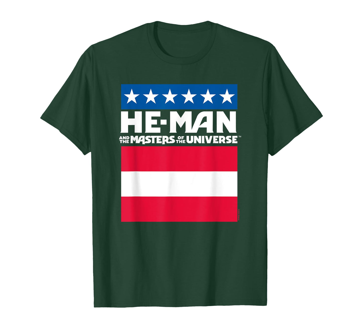 Masters Of The Universe - He-Man Logo Flag T-Shirt