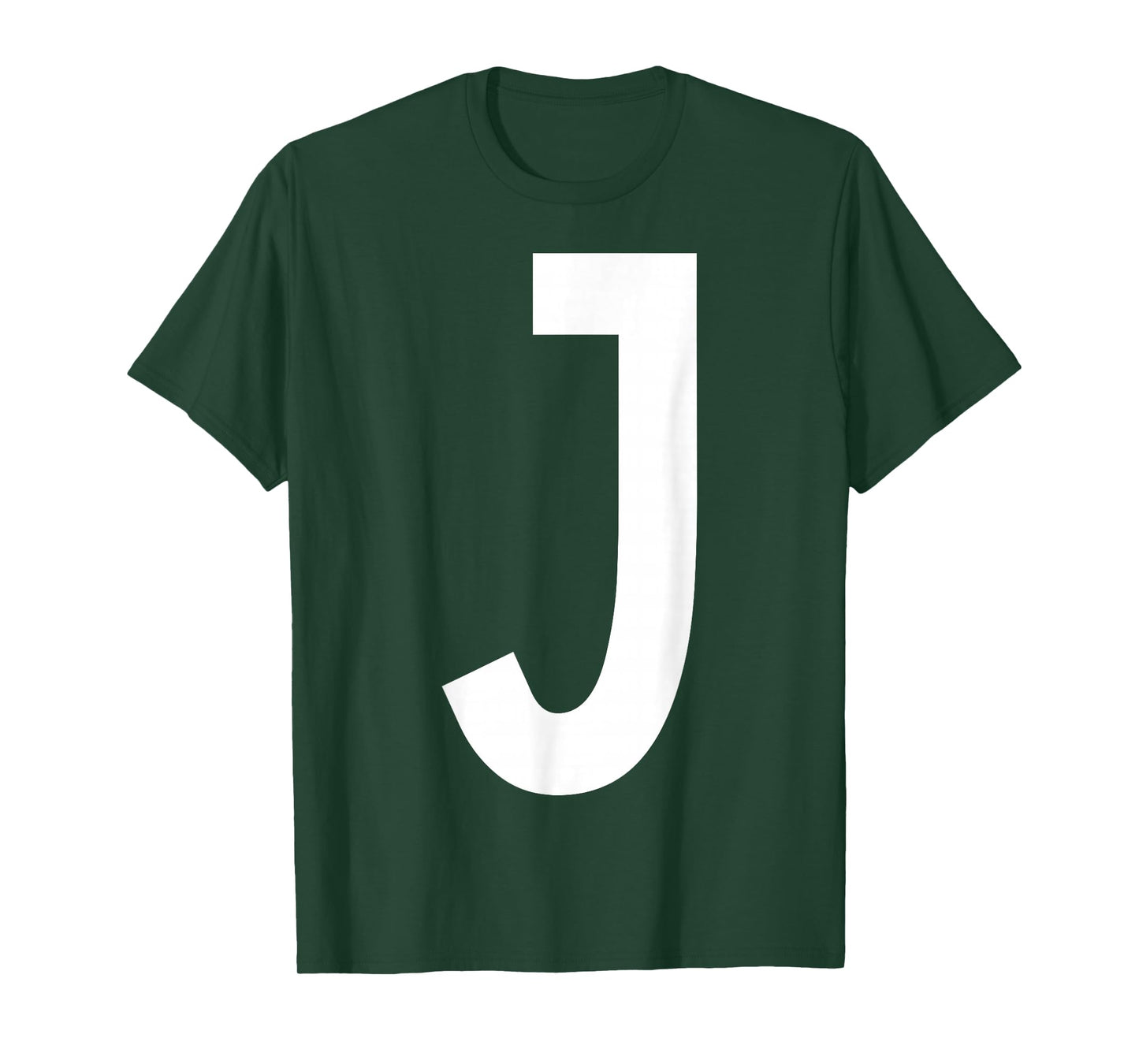 Letter J Funny Group Matching Christmas Costume 2025 Family T-Shirt