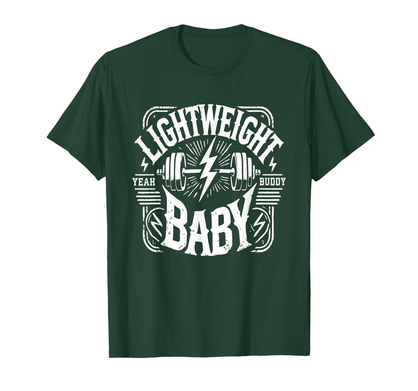 Light Weight Baby - Ronnie Coleman Bodybuilding Motivation T-Shirt