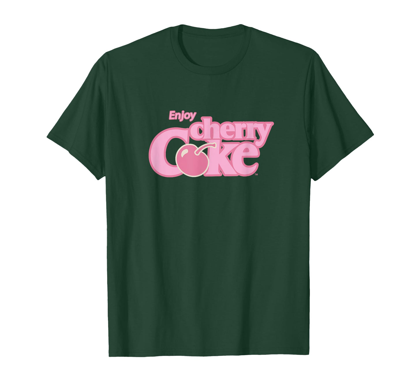 Coca-Cola Very Cherry Pink Outrageous Front & Back T-Shirt