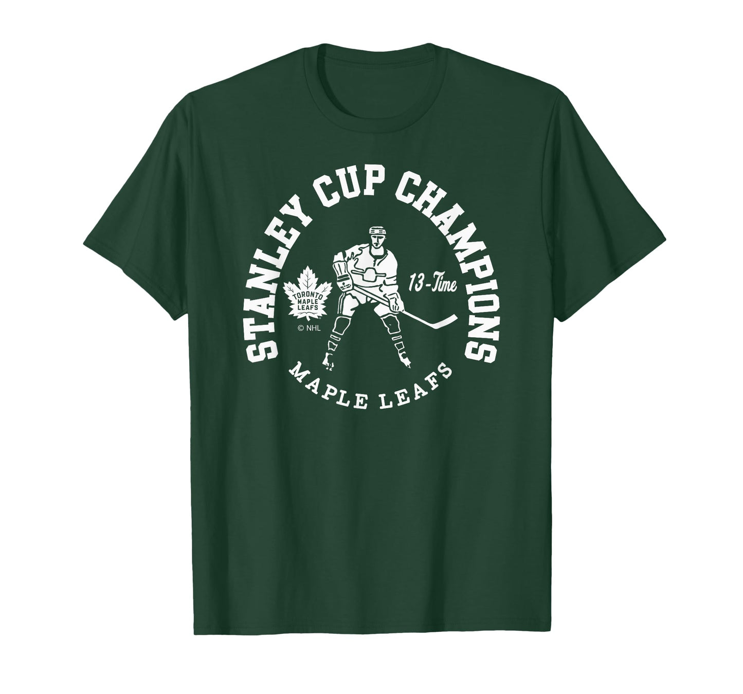 Toronto Maple Leafs Stanley Cup Champions 13-Time Blue T-Shirt