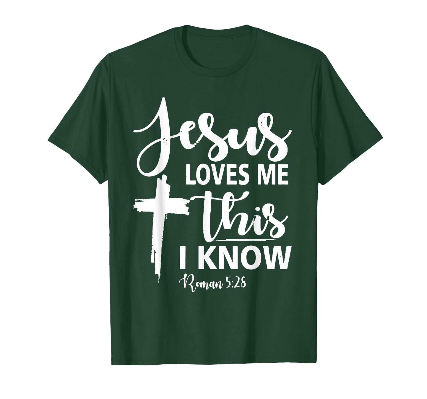 Christian Gift Jesus Love Me This I Know T-Shirt