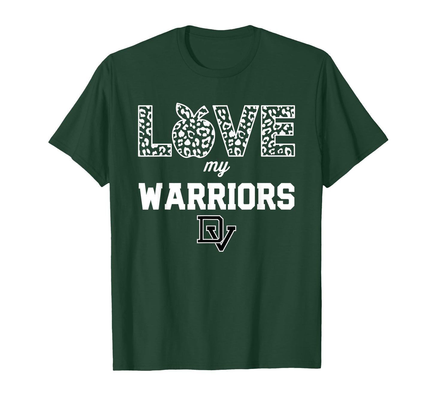 Delaware Valley Warriors Logo Love My Team HS T-Shirt
