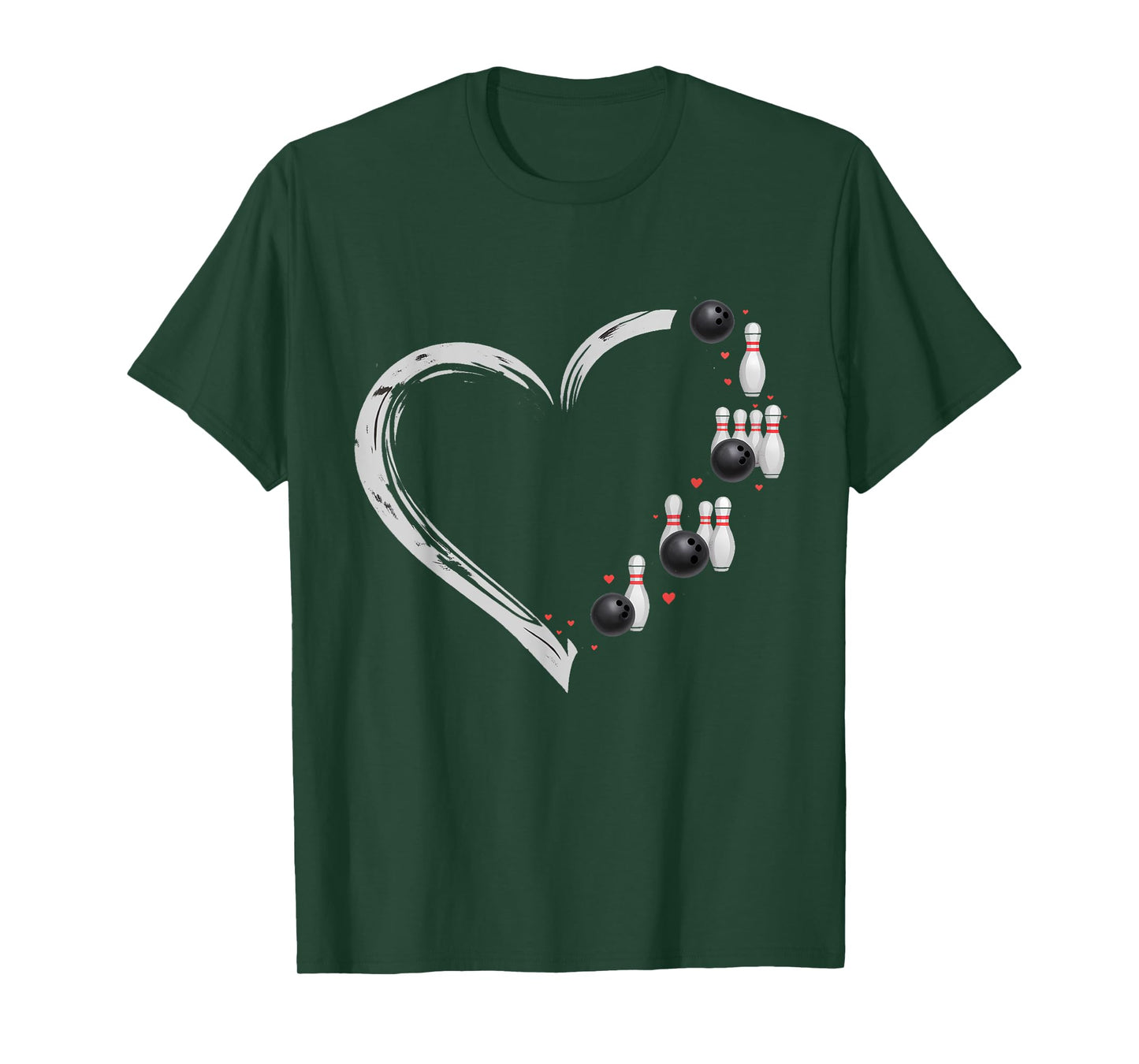 Bowling Shirt Girls Love Team Bowling Vintage T-Shirt