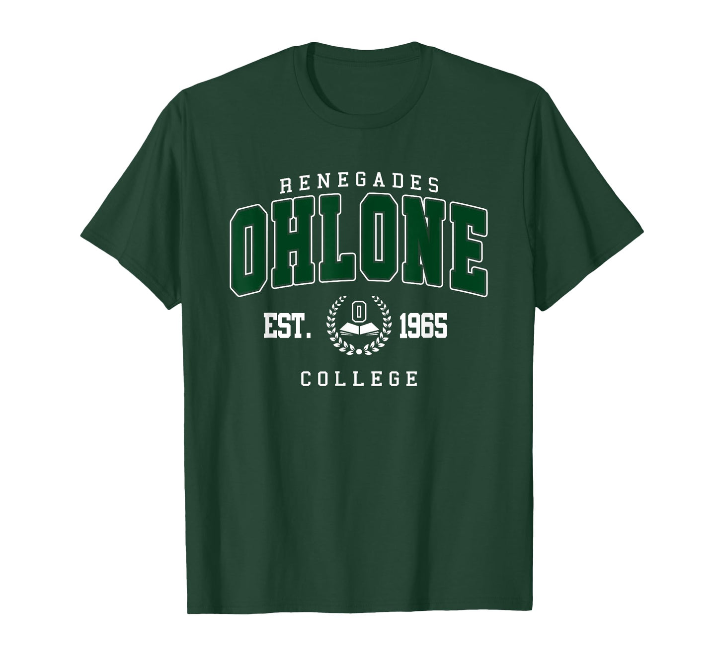 Ohlone Vintage University Arch Tee for Men & Women T-Shirt