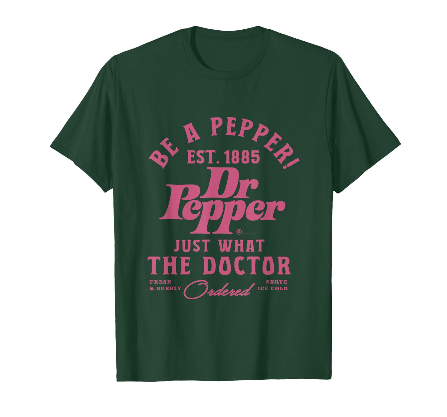 Dr. Pepper Pop Be A Pepper Est. 1885 Back T-Shirt