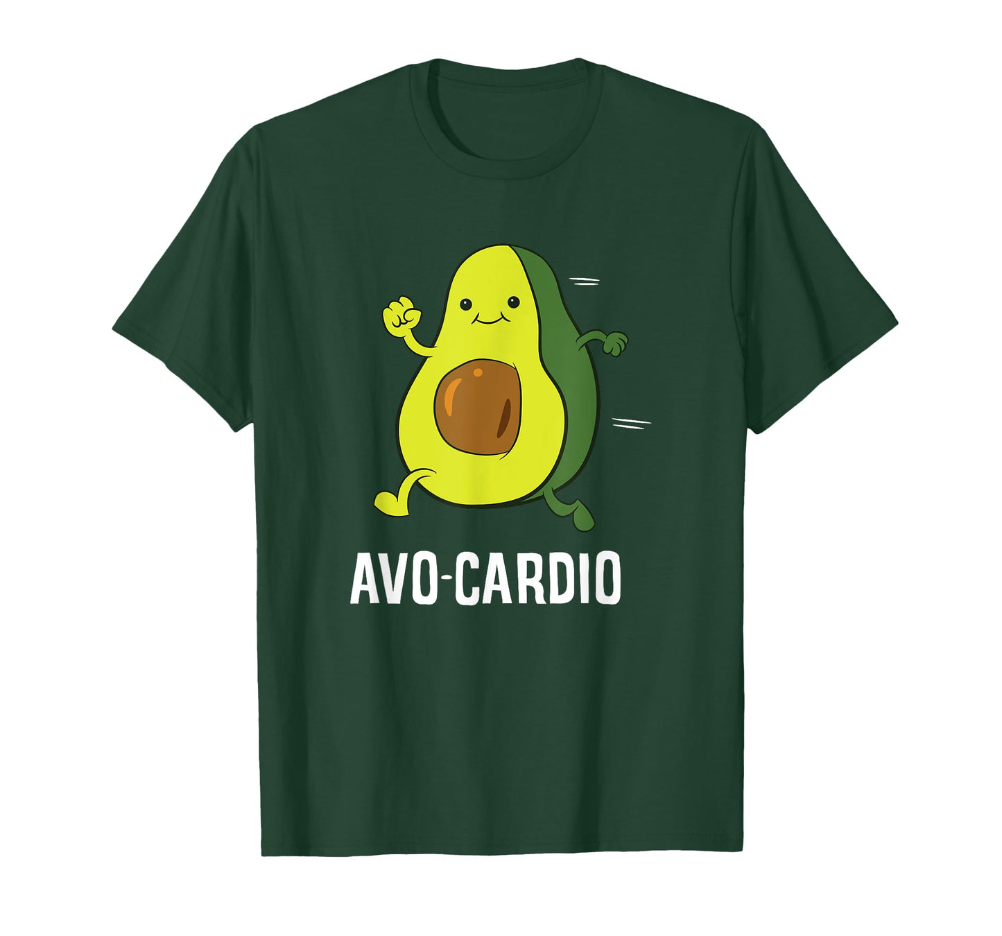 Funny Avo-Cardio Avocado Fitness Exercise Avocado Avocardio T-Shirt