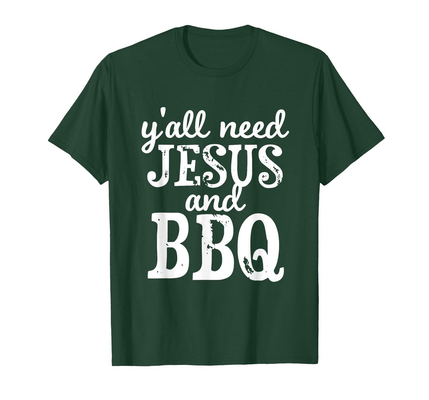 Jesus And BBQ For Religious Barbecue Lovers T-Shirt