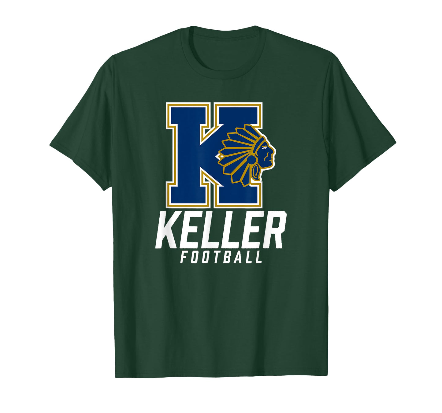 Keller Indians Logo Football Team HS T-Shirt