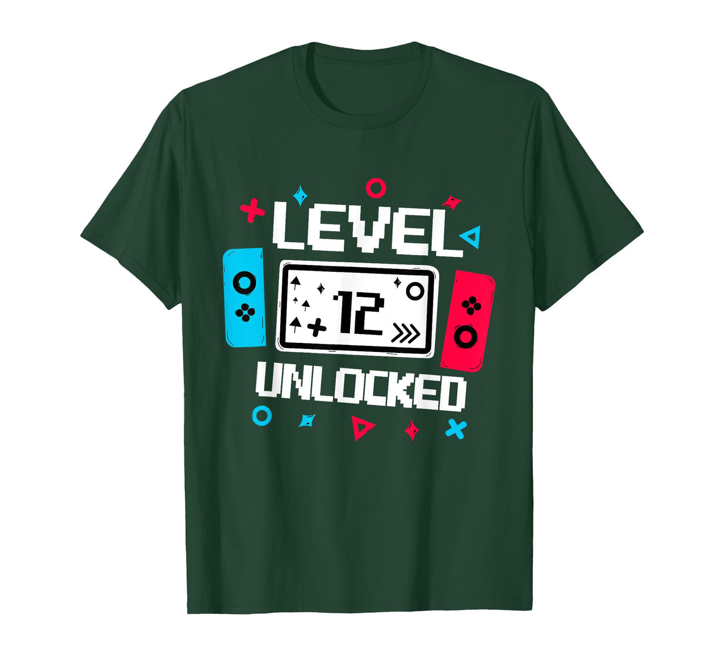 Level 12 unlocked Gamer 12th Birthday Gift Video Game lovers T-Shirt