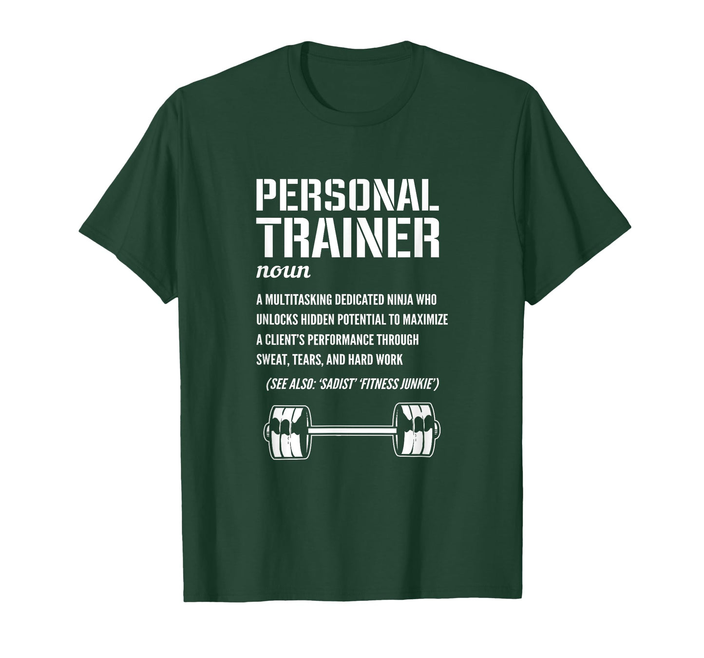 Funny Personal Trainer Definition Fitness Coach T-Shirt