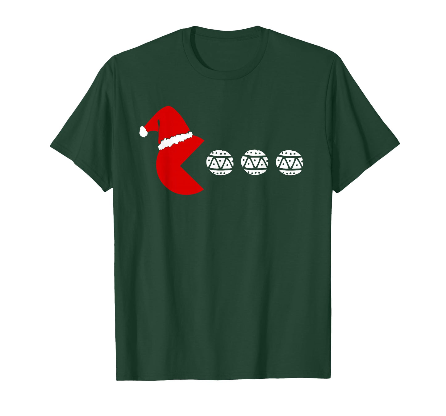 Funny Gamer Christmas Retro Arcade Santa Holiday Humor T-Shirt